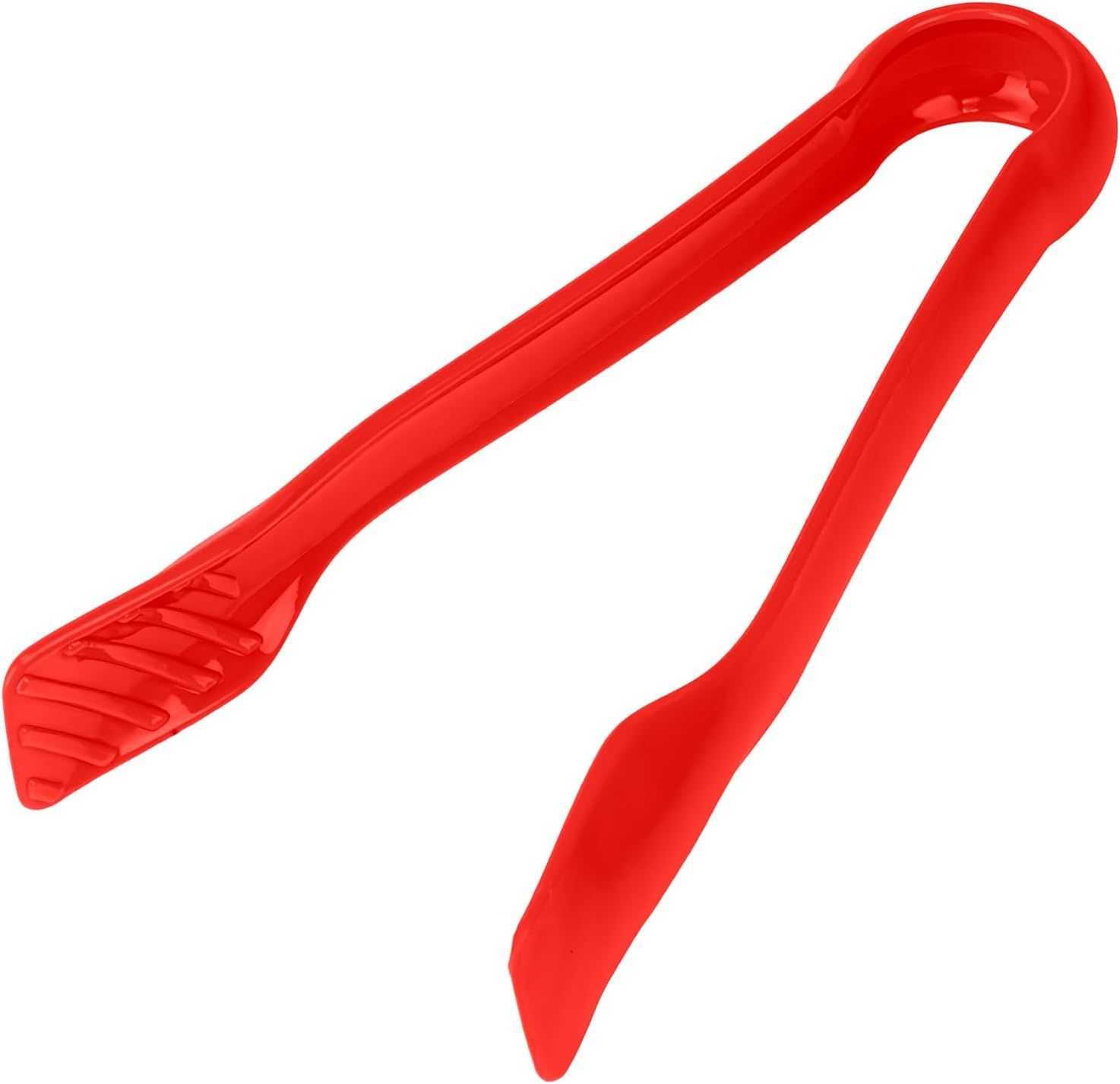 3 Pcs 6” x 8” x 10” Multi Colored Plastic Tong Set, 3 Pack Durable BPA-Free Quality Heavy Duty Perfect for BBQ, Grilling, Salad, Buffets and Kitchen (Pink, Red) - Image 5