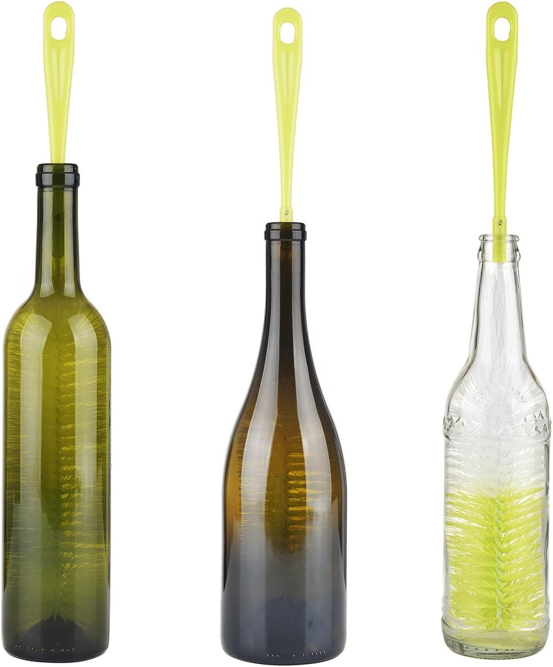 16 inch Long Bottle Brush Cleaner for Washing Wine/Beer/Sport Well/Thermos/Glass, Hummingbird Feeder and Long Narrow Neck Sport Bottles - Image 4