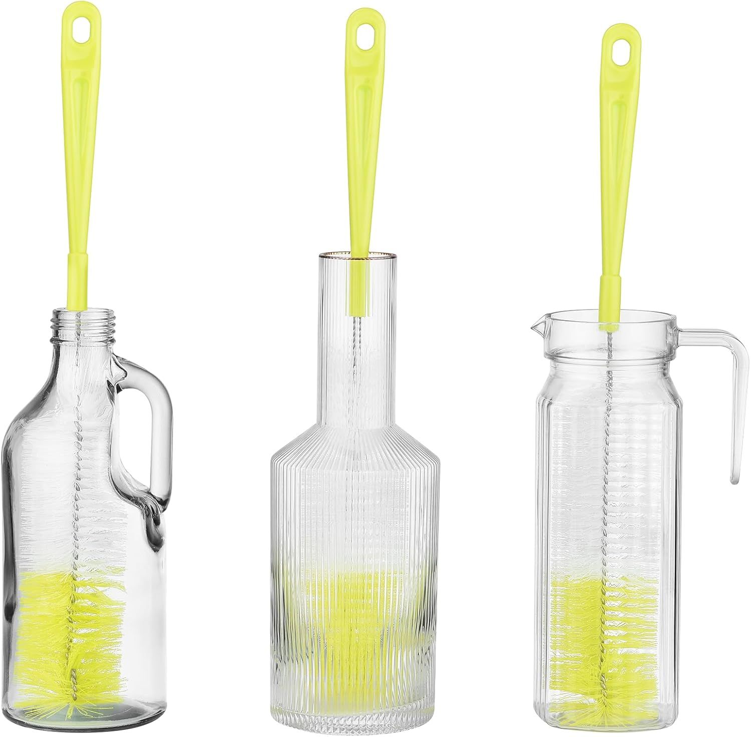 16 inch Long Bottle Brush Cleaner for Washing Wine/Beer/Sport Well/Thermos/Glass, Hummingbird Feeder and Long Narrow Neck Sport Bottles - Image 5