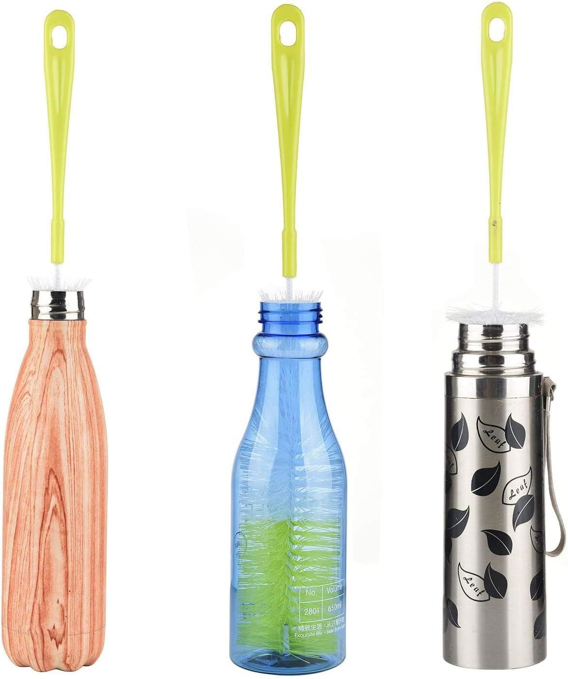 16 inch Long Bottle Brush Cleaner for Washing Wine/Beer/Sport Well/Thermos/Glass, Hummingbird Feeder and Long Narrow Neck Sport Bottles - Image 8