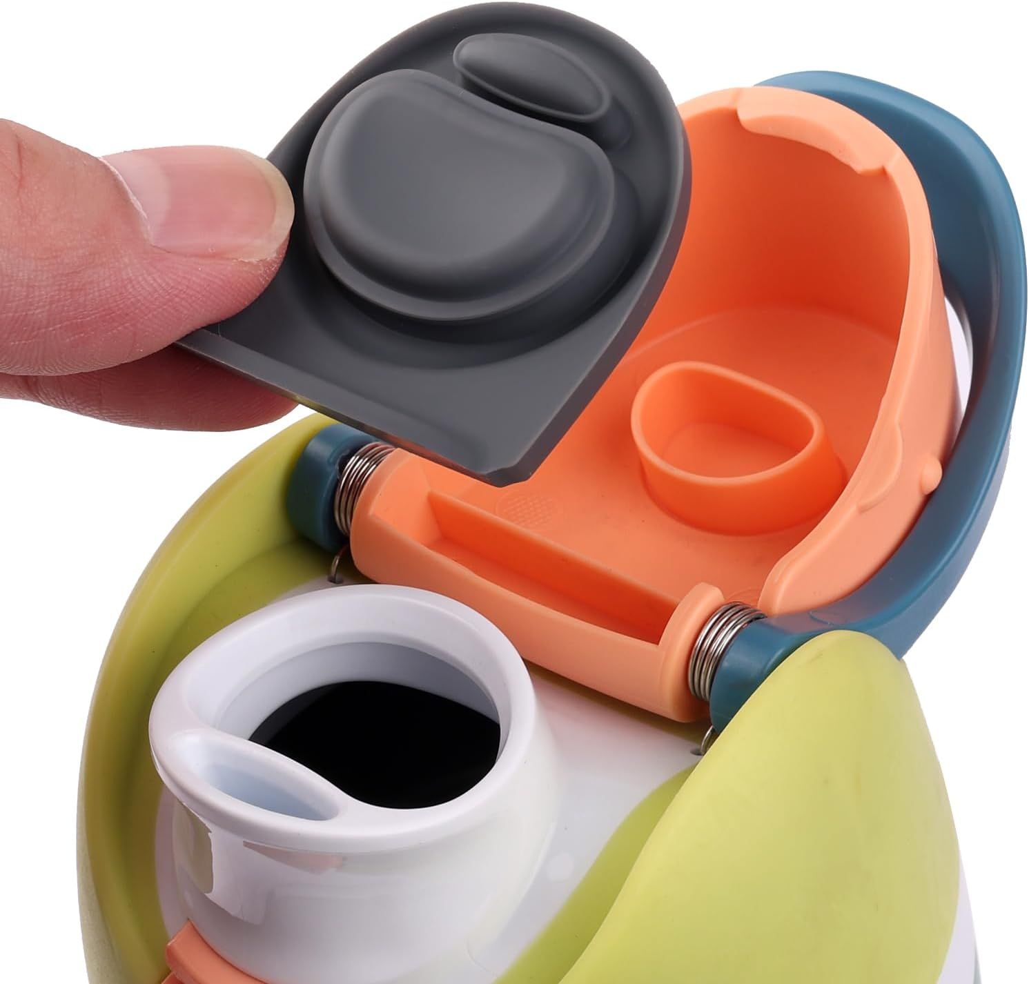 Rubber Seal Replacement Stopper,Silicone Cap Insert, Compatible with Owala Freesip Spout Lid-4 Pack Gasket Stopper Replacement Parts - Image 3
