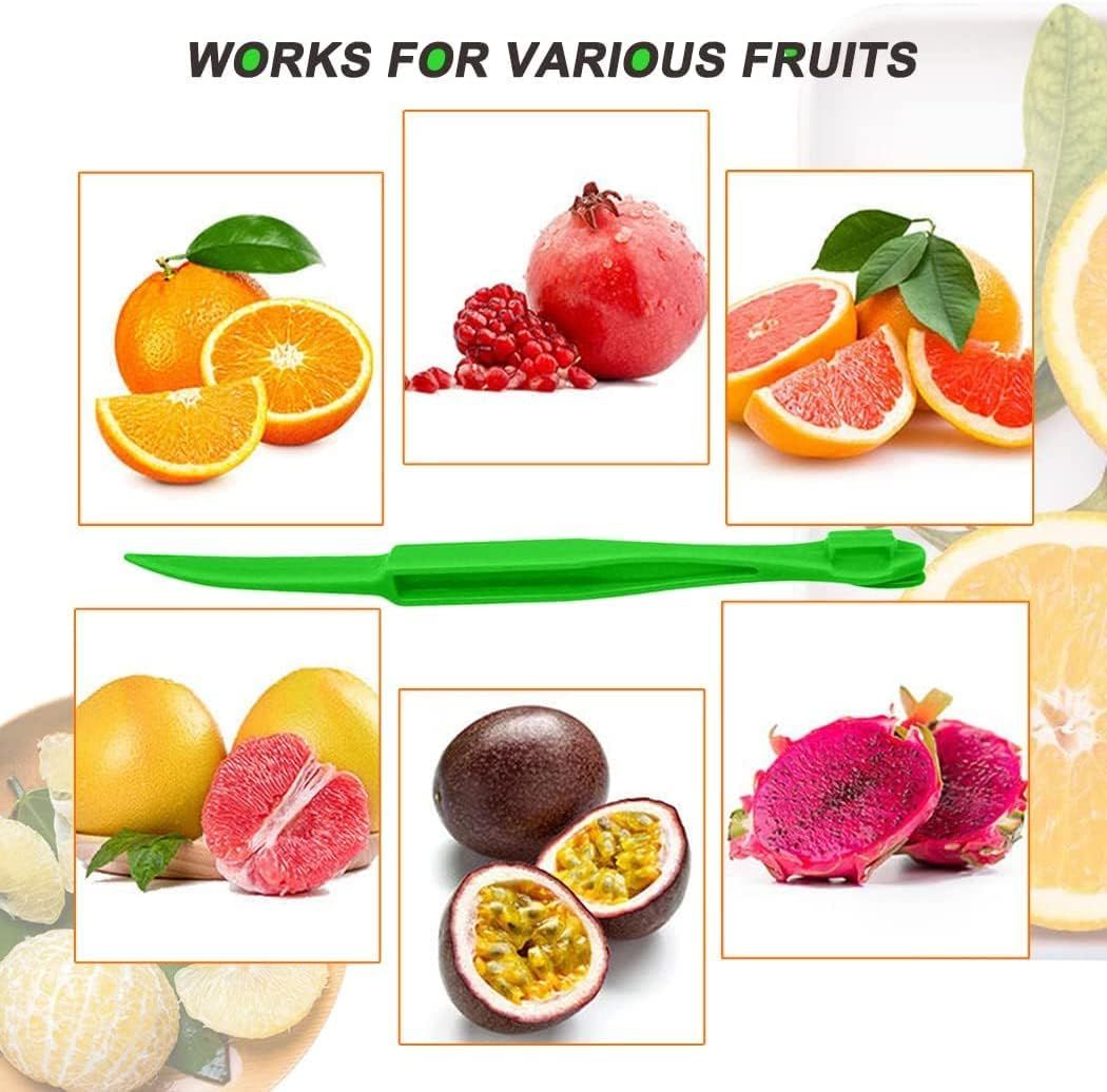 Orange Citrus Peelers Citrus Lemon Citrus Peel Cutter Plastic Easy Slicer Cutter Peeler Remover Opener Kitchen Accessories Knife Cooking Tool Kitchen Gadget (Multiple 2 Pack) - Image 7