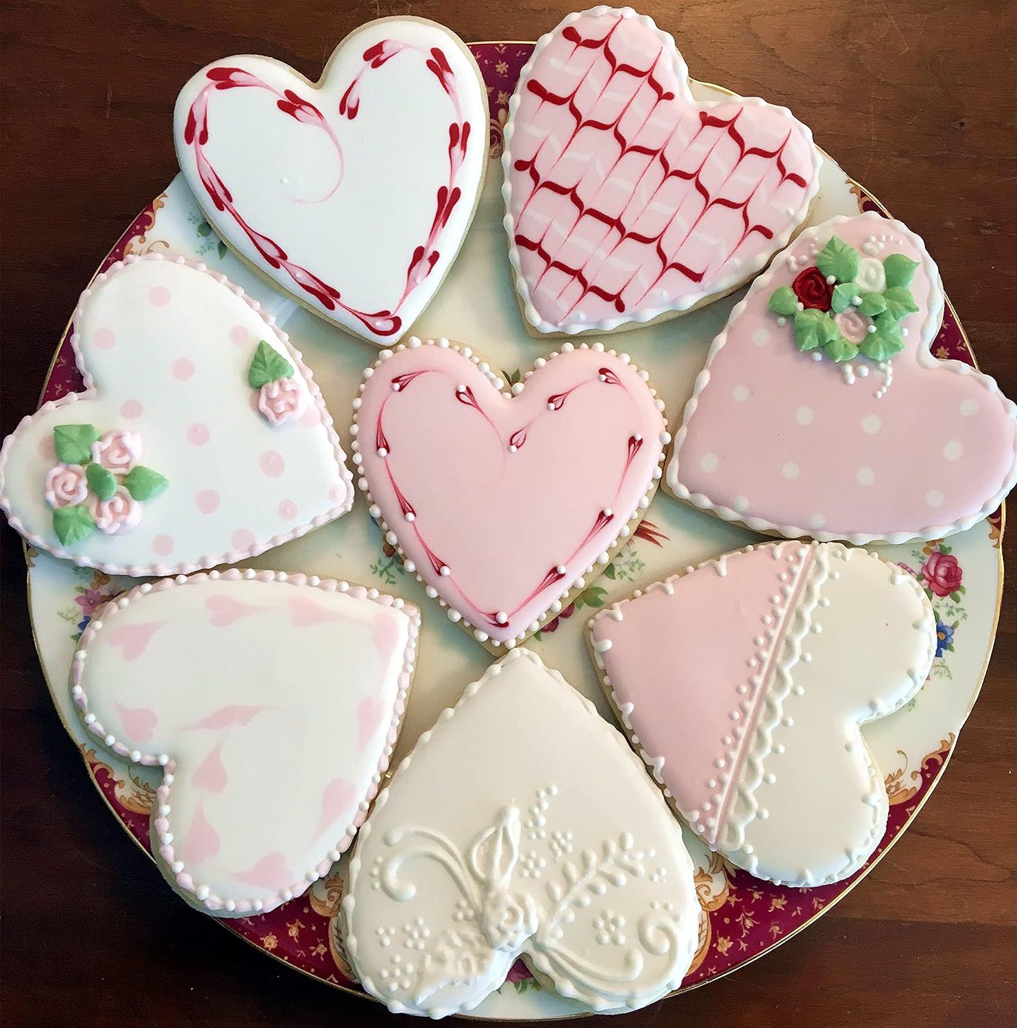 5 Pieces Heart Cookie Cutter Set - Valentine's Day Heart Shapes Stainless Steel Cutters Molds for Anniversary, Bridal, Engagement and Wedding, Baking Gifts - Image 6