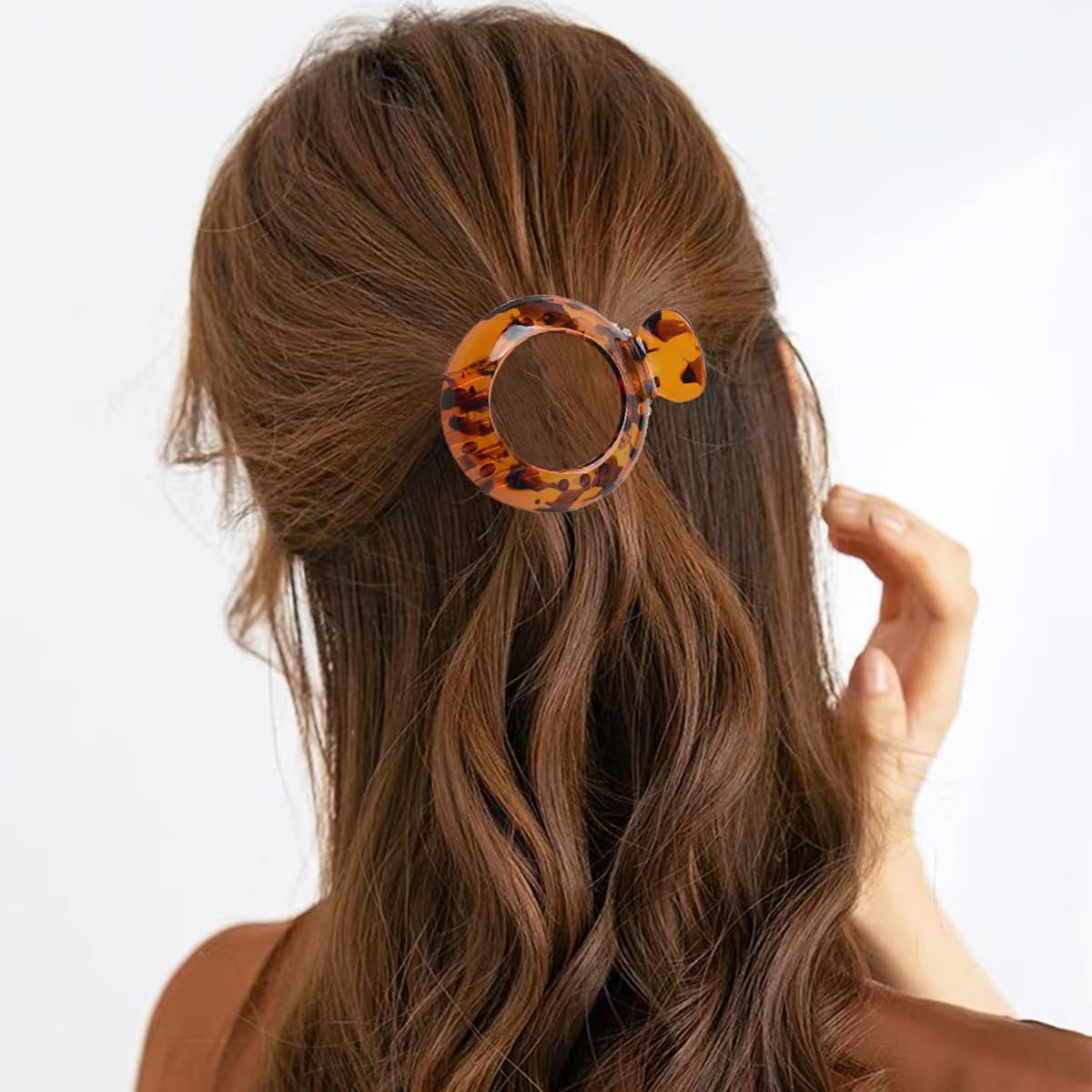 4 PCS Small Flat Hair Clips for Thin Hair Non-slip Hair Catch Jaw Clamp, Resilient Spring Action Perfect Everyday Accessory Clamps Hair Accessories for Women Girls - Image 3
