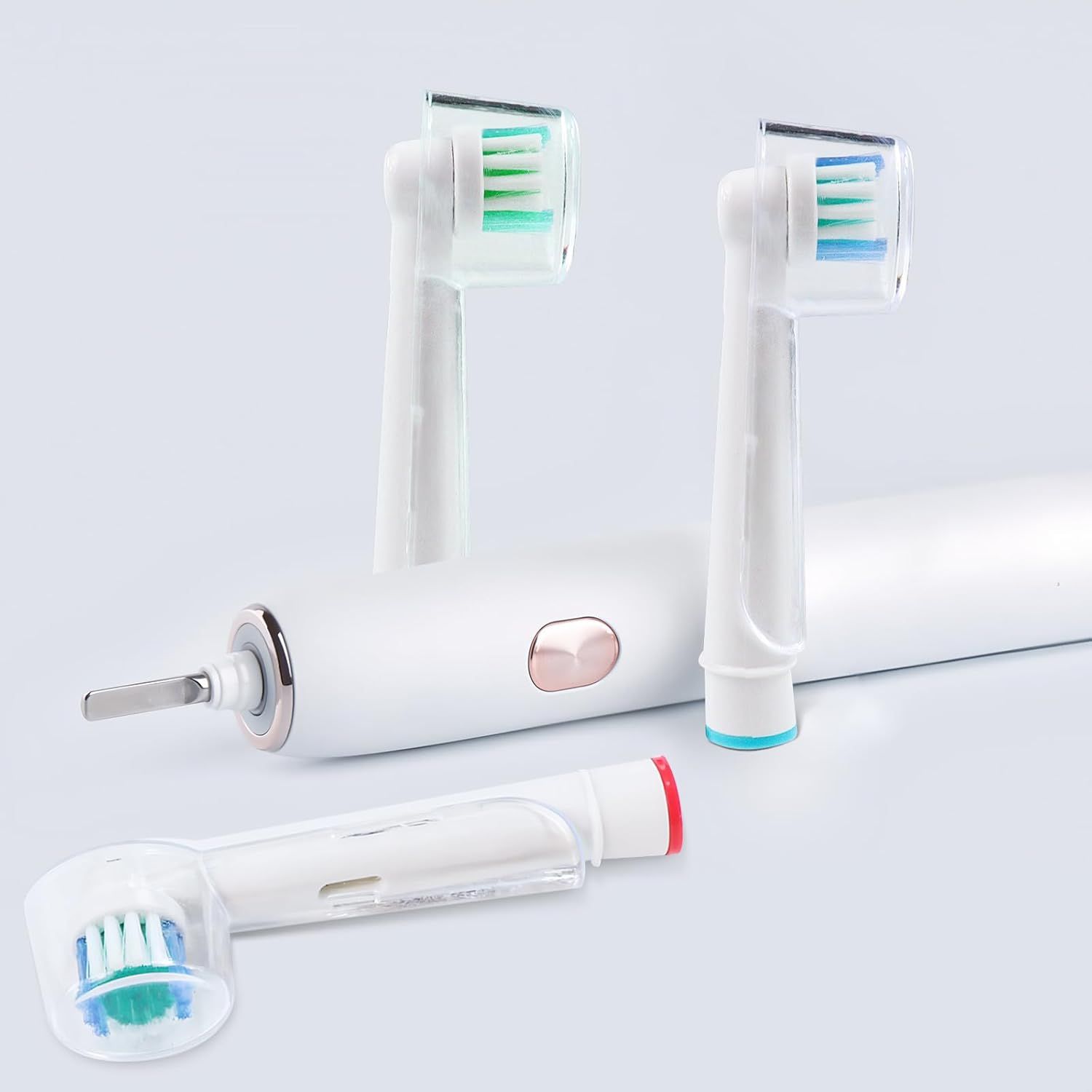 Toothbrush Head Covers Compatible with Oral-B Braun Replacement Brush Heads, Clear Toothbrush Protection Cover, Tooth Brush Head Covers for Home, Travel and Everyday Use(10 PCS) - Image 7