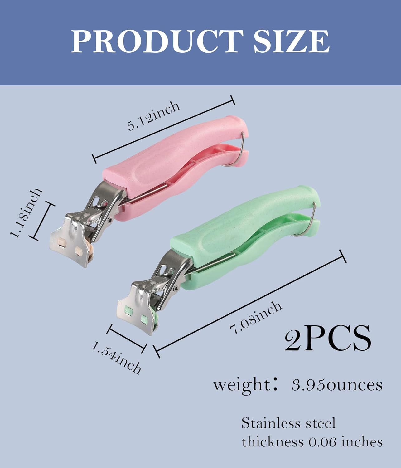 Stainless Steel Anti-Scalding Hot Bowl Dish Plate Gripper Clips Tongs Clamp Holder for Moving Hot Plate or Bowls with Food Out from Instant Pot Microwave Oven (2, Green,Pink) - Image 3
