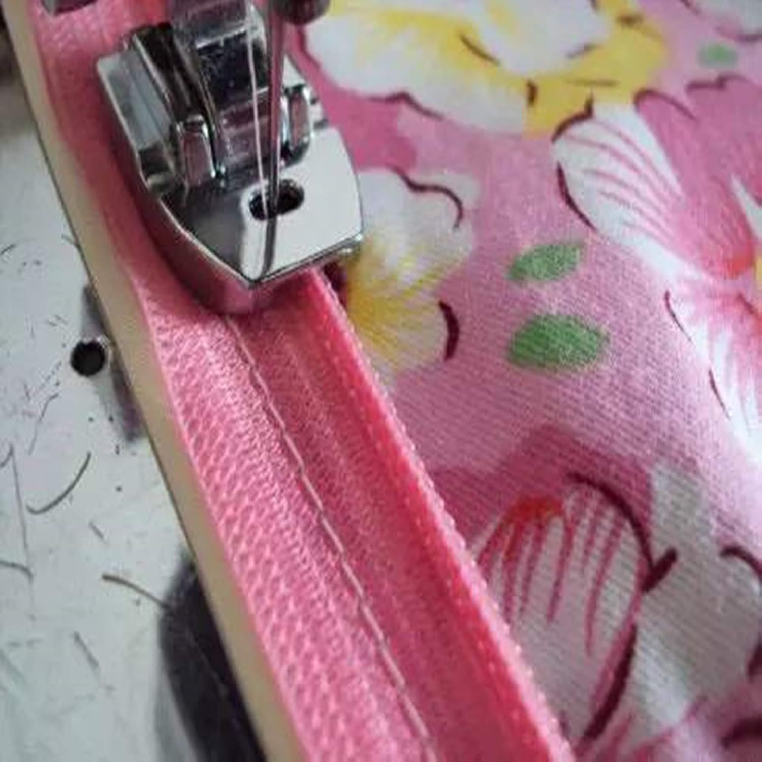 Concealed Invisible Zipper Foot Fits All Low Shank Snap-On Singer Brother Babylock Euro-Pro Janome Kenmore White Juki New Home Simplicity Elna Etc Domestic Sewing Machines - Image 3