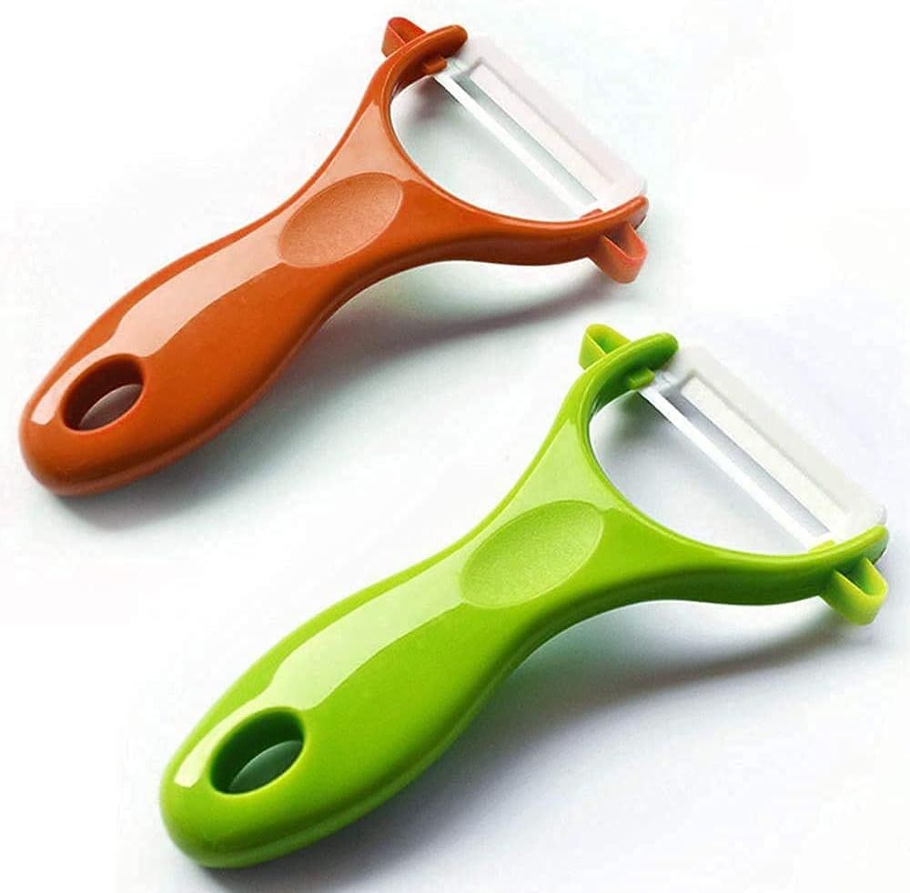 Peelers Grate and Julienne - Fruit and Vegetable Peeler Set Quickly Peels Apple, Potato, Corn, Ginger, Citrus, Avocado, Mango and More - Image 1