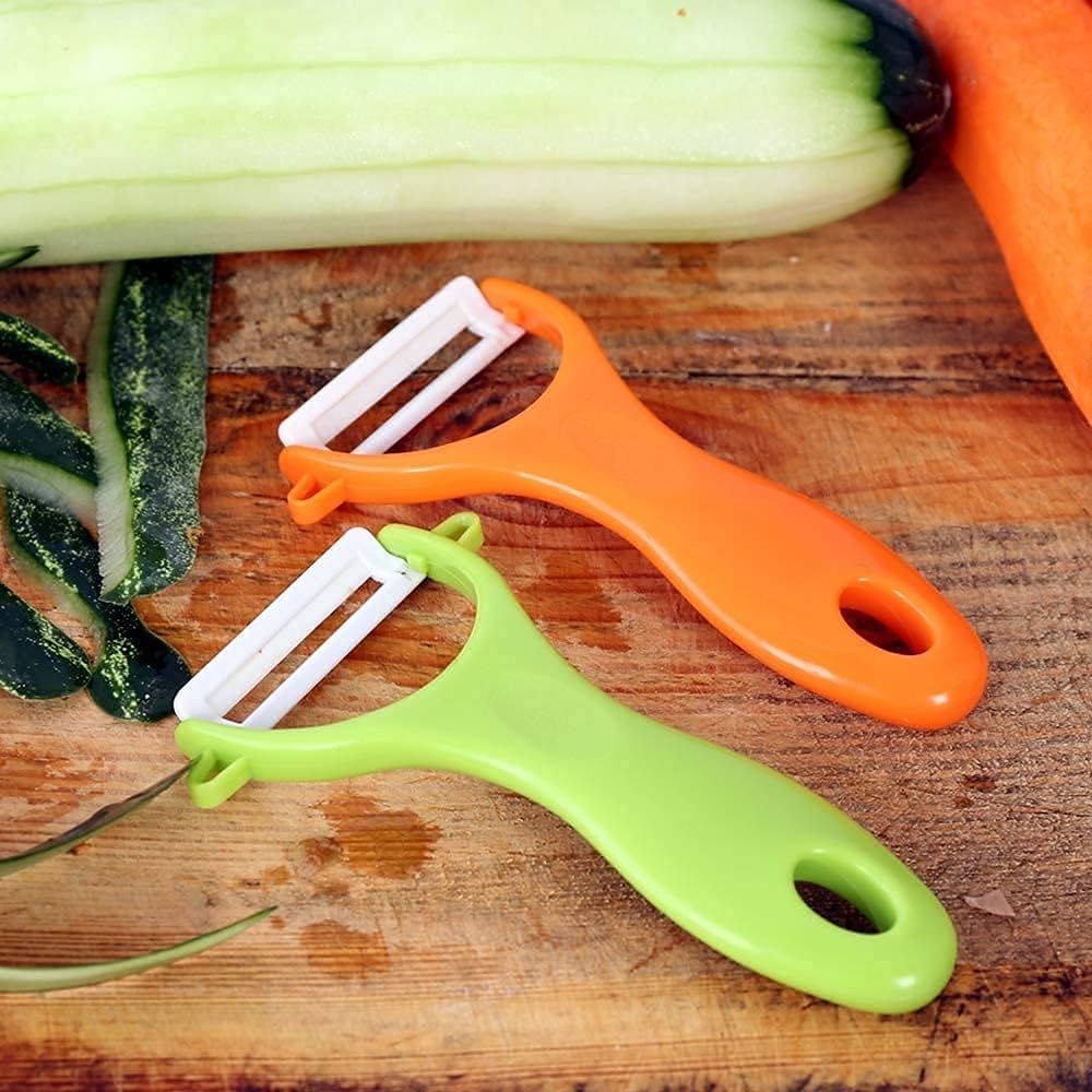 Peelers Grate and Julienne - Fruit and Vegetable Peeler Set Quickly Peels Apple, Potato, Corn, Ginger, Citrus, Avocado, Mango and More - Image 4