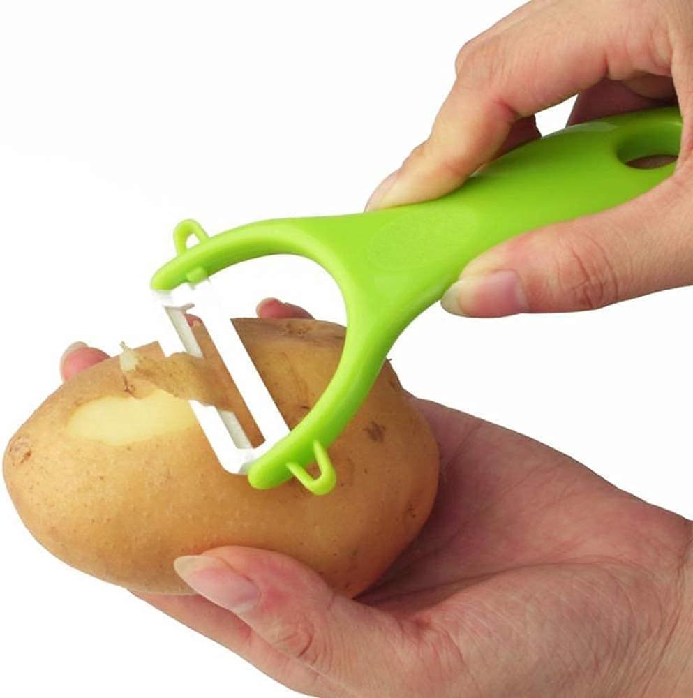 Peelers Grate and Julienne - Fruit and Vegetable Peeler Set Quickly Peels Apple, Potato, Corn, Ginger, Citrus, Avocado, Mango and More - Image 5