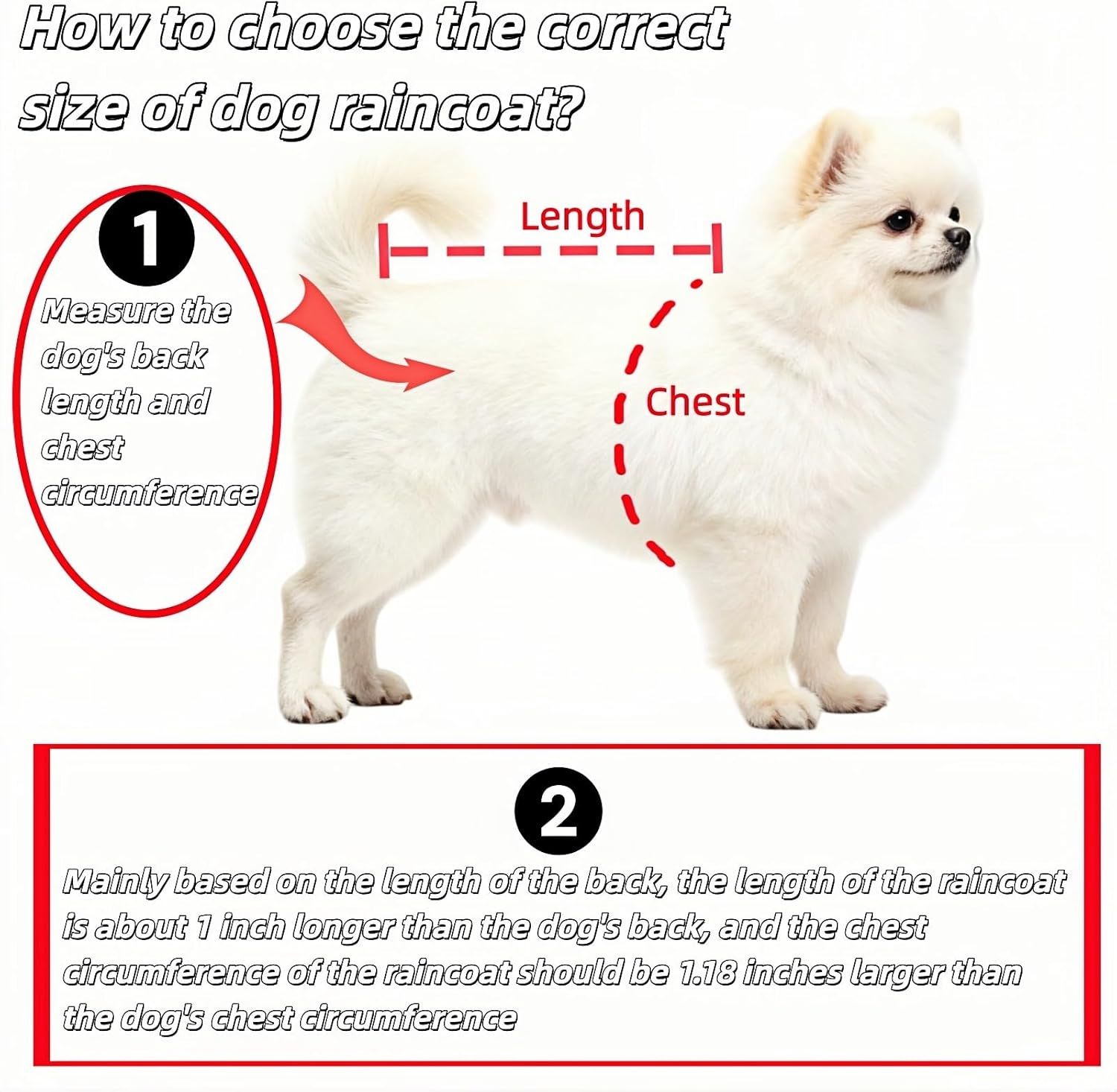 Transparent Dog Rain Poncho for Small Medium Dogs - Thick Waterproof Raincoat with Hidden Leash Hole & Adjustable Snaps, Windproof Hooded Cape for Bichon Poodle (Large) - Image 6