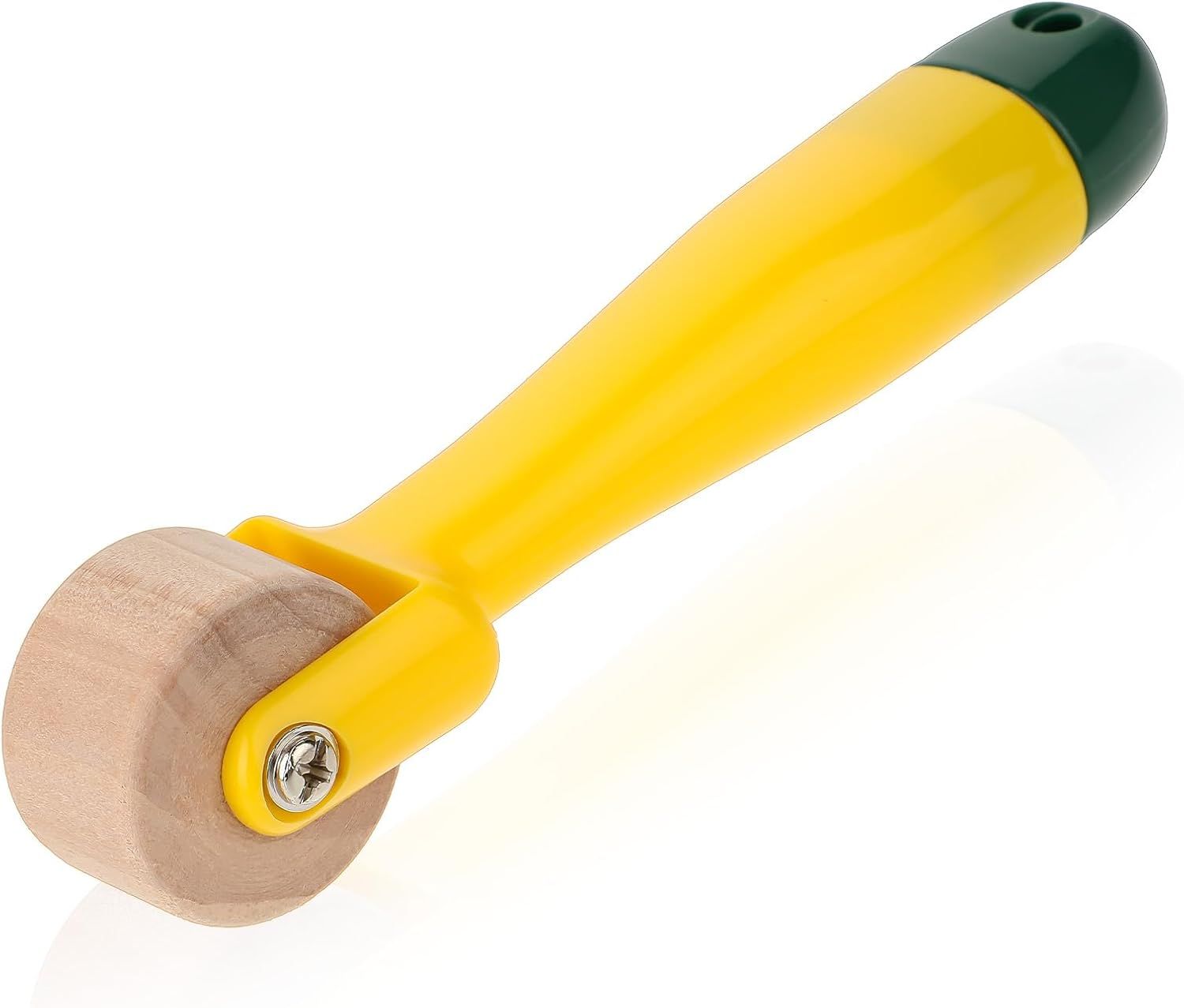 Quilting Seam Roller 2.3 cm Wallpaper Roller Seam Roller for Quilting Sewing Seam Roller Tool with Easy to Grip Handle for Print, Ink, Home Decoration - Image 1