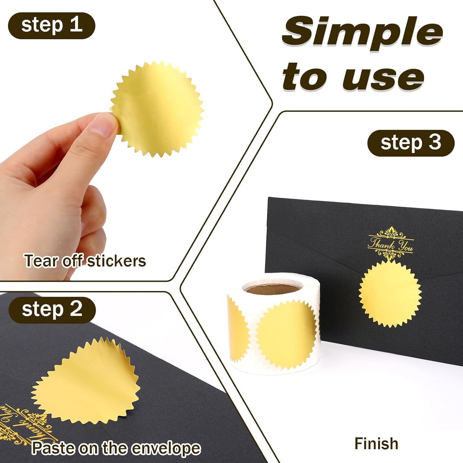 Gold Seals for Certificates 2