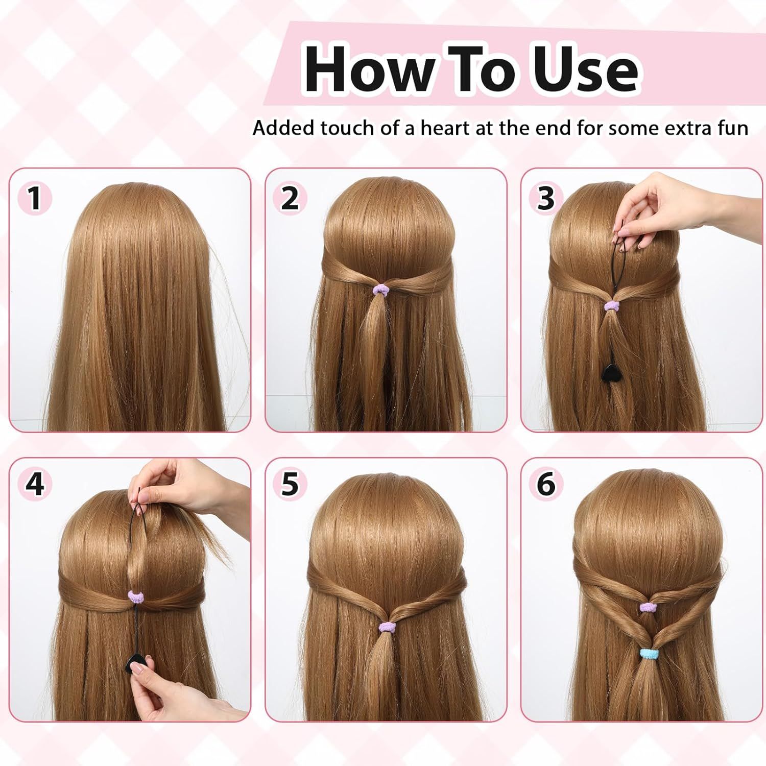 12 PCS Quick Hair Beader Tool, Black Beaders for Braids, For Girls Women Ponytail Hair Styling Braiding Accessories Supplies - Image 3