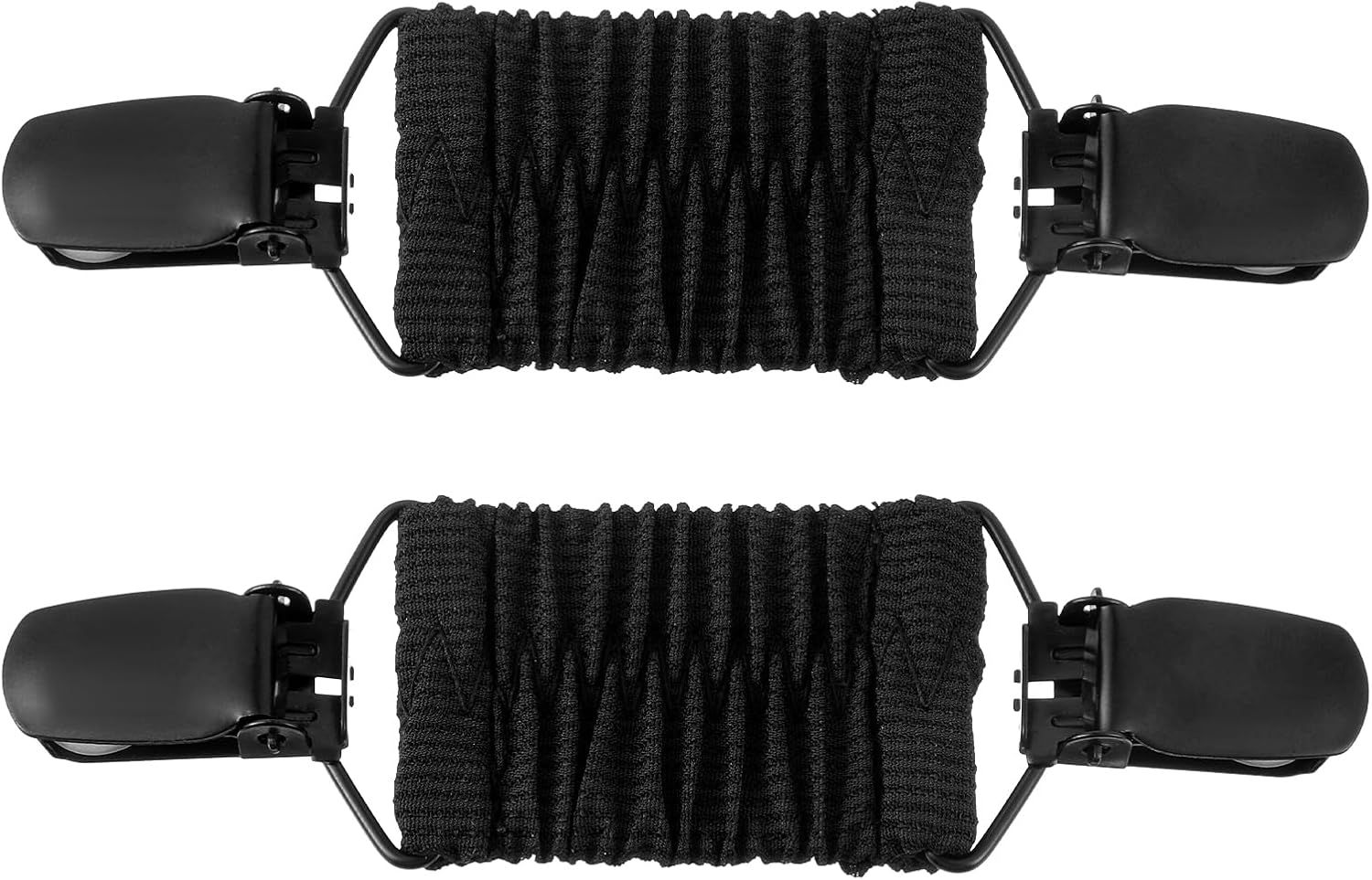2Pcs Dress Clips Back Cinch, Elastic Waist Cincher Clip for Tightening Clothes, Collar Clips for Shawls, Cardigan - Image 1