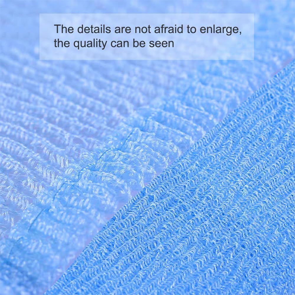Exfoliating Washcloth Back Scrubber for Shower Japanese Beauty Bath Towel Korean Exfoliating Loofah Towel Sponge Loofah Body Scrubber 3 Pack - Image 7