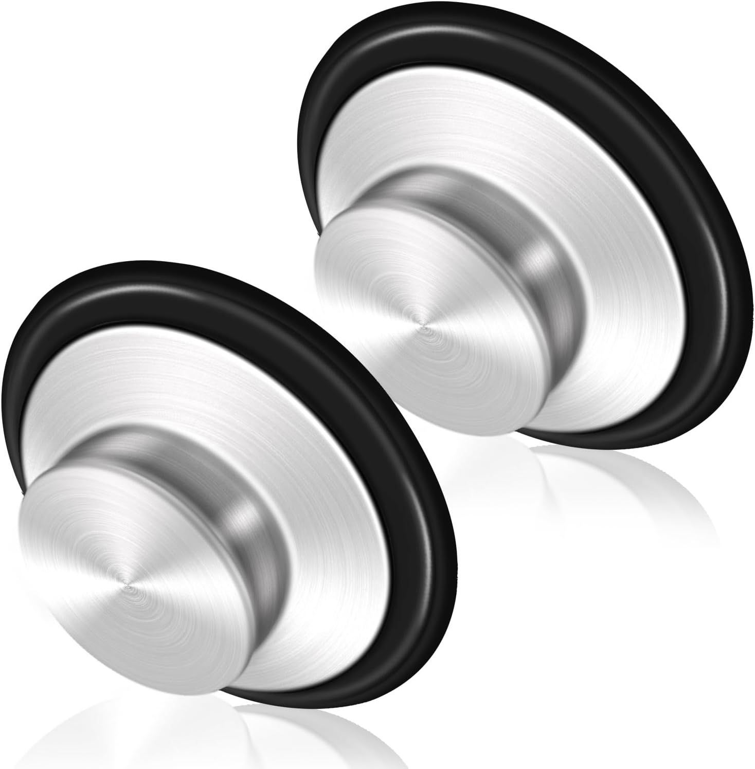Sink Stopper 3.35 Inch Kitchen Stainless Steel Garbage Disposal Sink Plug for Insinkerator Kitchenaid Waste King Kohler and so on - Image 1
