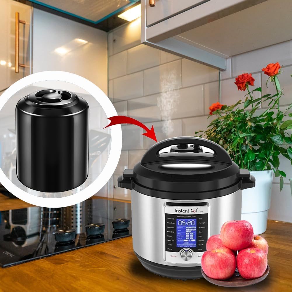 Steam Release Valve Handle for Instant Pot Duo Nova, DUO CRISP AF 8, Duo Gourmet 6 Qt, Ultra 3, 6, 8 Qt, Viva 6 Qt/Pressure Cooker Replacement Accessories - Image 2