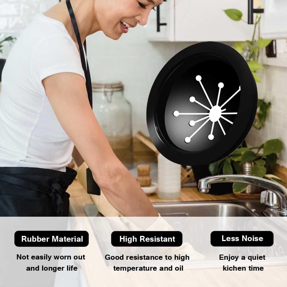 Garbage Disposal Splash Guard Sink Baffle Cover Kitchen Disposal Replacement Waste Food Disposal Accessories Part for Whirlaway, Waste King, Sinkmaster and GE Models - Image 4