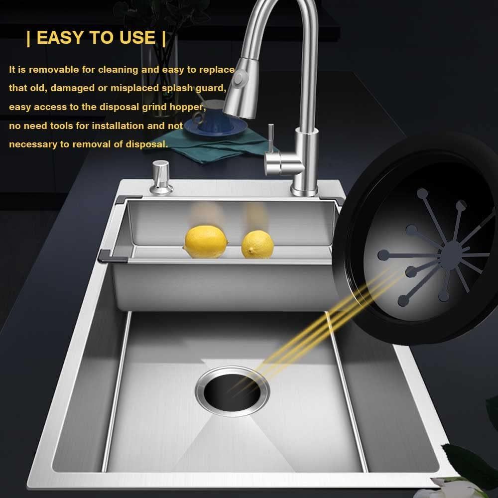 Garbage Disposal Splash Guard Sink Baffle Cover Kitchen Disposal Replacement Waste Food Disposal Accessories Part for Whirlaway, Waste King, Sinkmaster and GE Models - Image 5