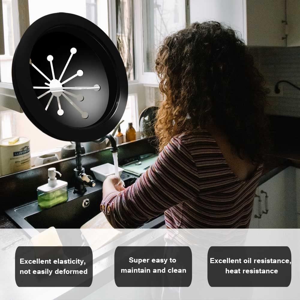 Garbage Disposal Splash Guard Sink Baffle Cover Kitchen Disposal Replacement Waste Food Disposal Accessories Part for Whirlaway, Waste King, Sinkmaster and GE Models - Image 6