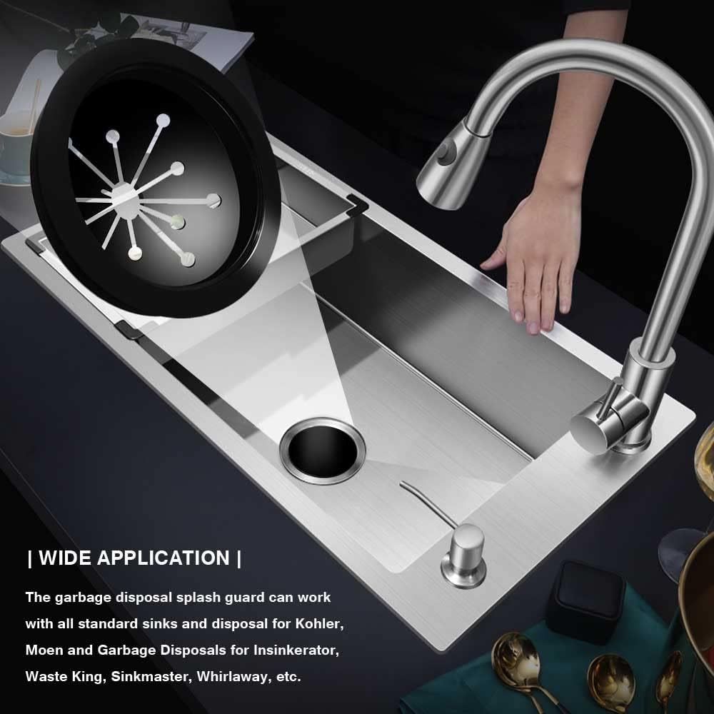 Garbage Disposal Splash Guard Sink Baffle Cover Kitchen Disposal Replacement Waste Food Disposal Accessories Part for Whirlaway, Waste King, Sinkmaster and GE Models - Image 7