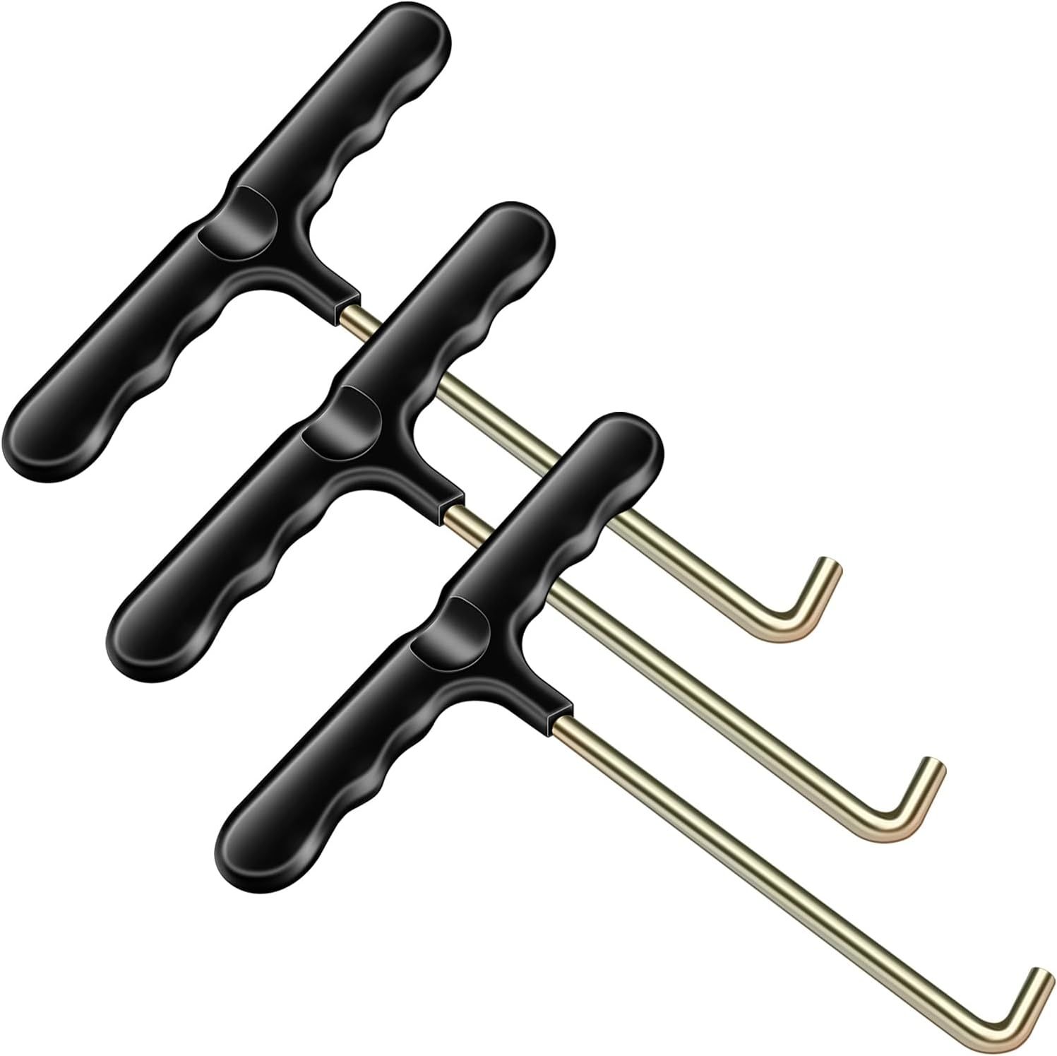 Trampoline Spring Pull Tool Kit Trampoline T-Hook Puller Spring Pull T-Shape Hook Trampoline Accessories - Image 1