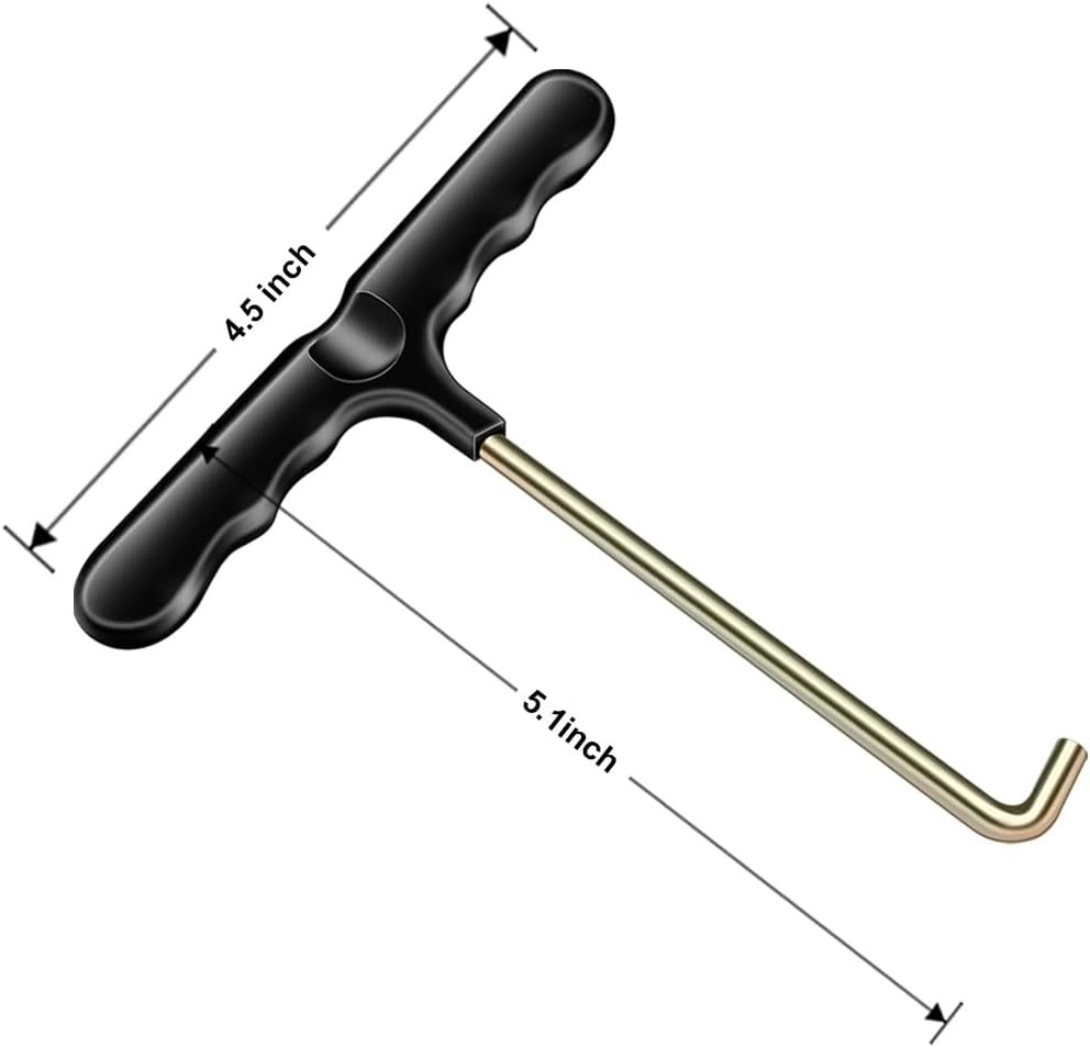 Trampoline Spring Pull Tool Kit Trampoline T-Hook Puller Spring Pull T-Shape Hook Trampoline Accessories - Image 3