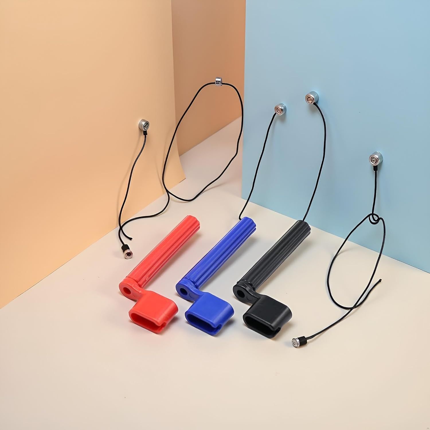 3 Pcs Random color Guitar String Winder, 2 in 1 Guitar String Tool Bridge Pin Remover Speed Peg Puller Winder Tool for Acoustic Electric Guitar Bass Ukulele, Instrument Accessories - Image 7