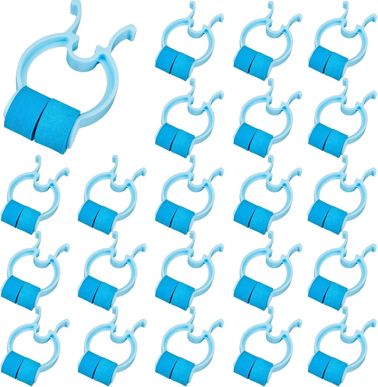 Nose Stop Clips Nasal Nose Stopper Clips Plastic Foam for Emergency or Accident - Image 1