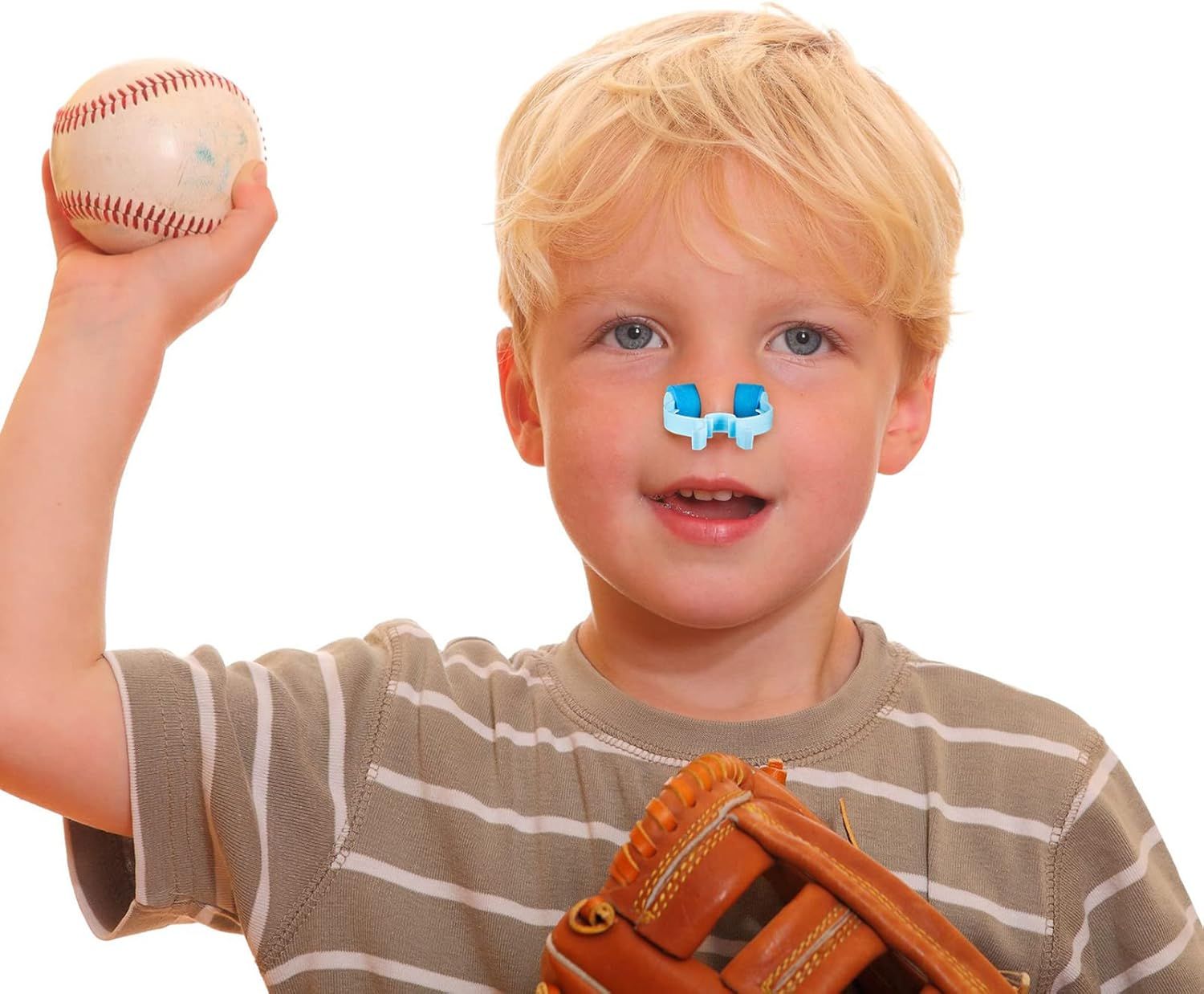 Nose Stop Clips Nasal Nose Stopper Clips Plastic Foam for Emergency or Accident - Image 5