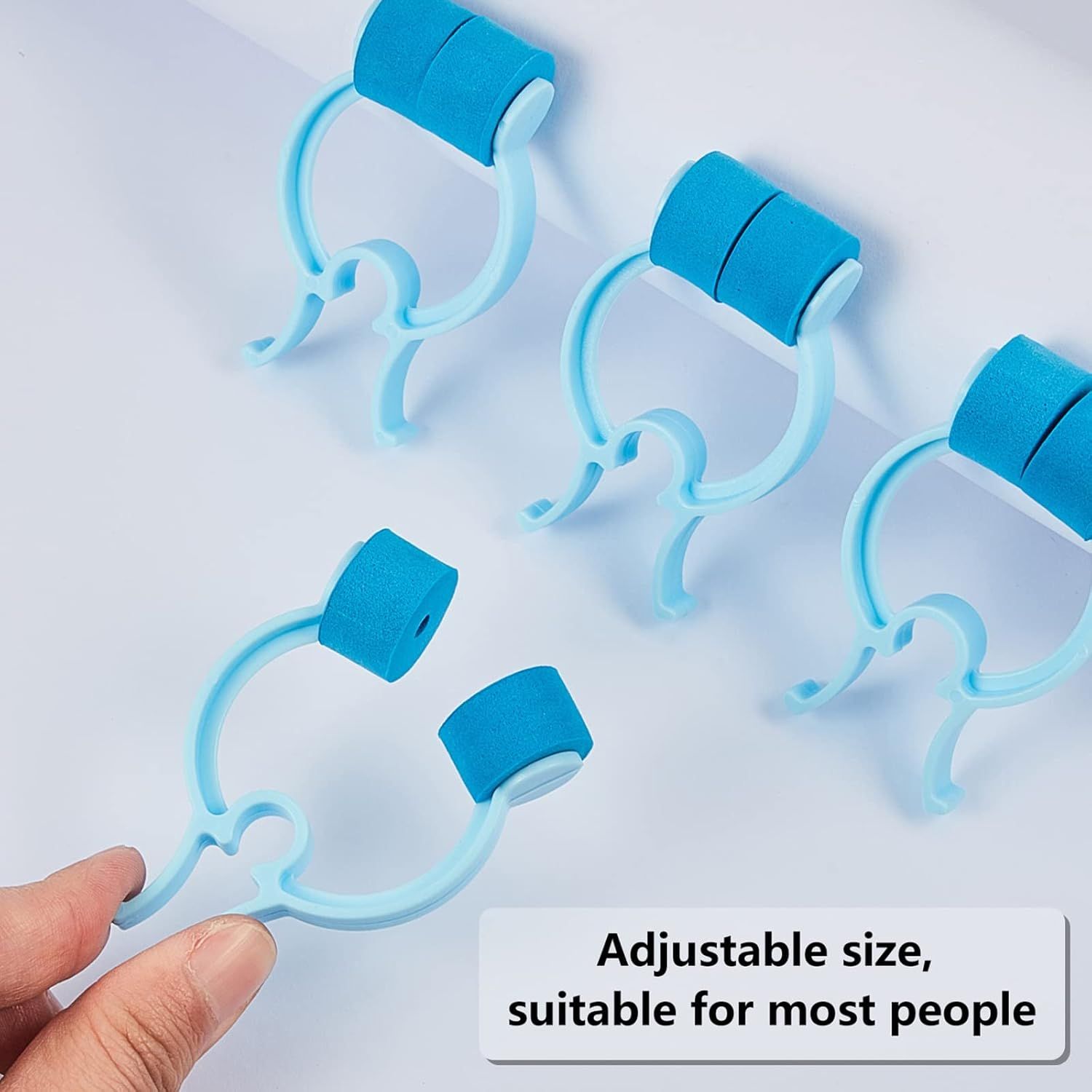 Nose Stop Clips Nasal Nose Stopper Clips Plastic Foam for Emergency or Accident - Image 6
