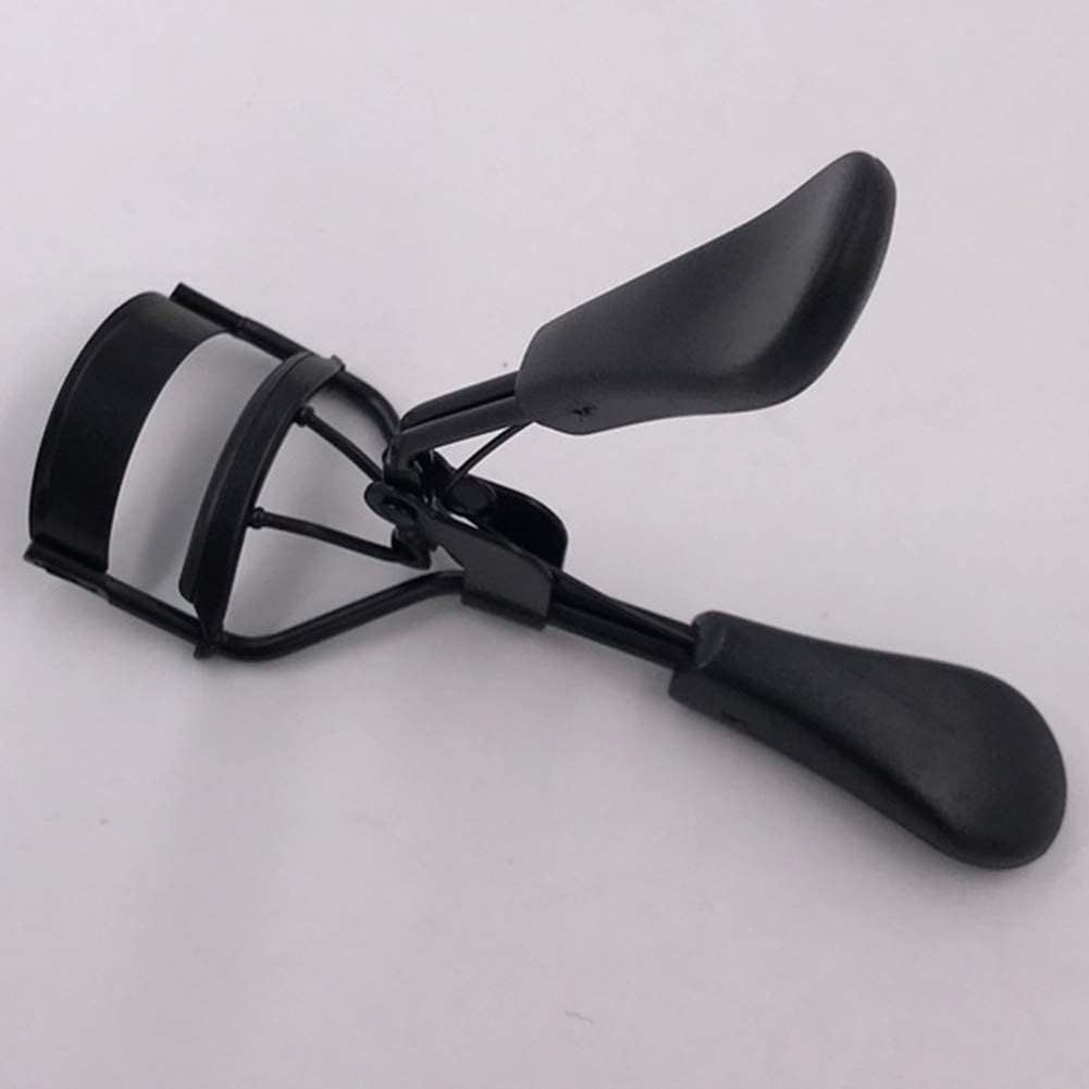 Black Portable Eyelash Curler - Crimps and Curls Lashes for Perfect,Portable Eyelash Curler Maker Eye Lashes Clip Women Beauty Cosmetic Tool Gift,Makeup Brushes and Tools - Image 5