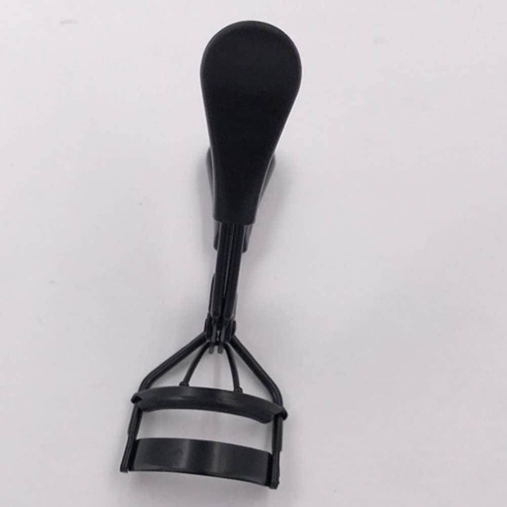 Black Portable Eyelash Curler - Crimps and Curls Lashes for Perfect,Portable Eyelash Curler Maker Eye Lashes Clip Women Beauty Cosmetic Tool Gift,Makeup Brushes and Tools - Image 7