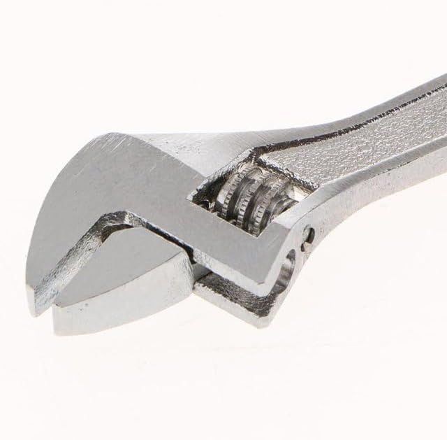 1pc Mini Silver Open End Wrench, Steel 2.5inch Monkey Wrench, Adjustable Spanner for Repairing, Professional Mini Small Hand Tools Hand Spanner Tool Universal Keychain Accessories Easy to Carry - Image 8