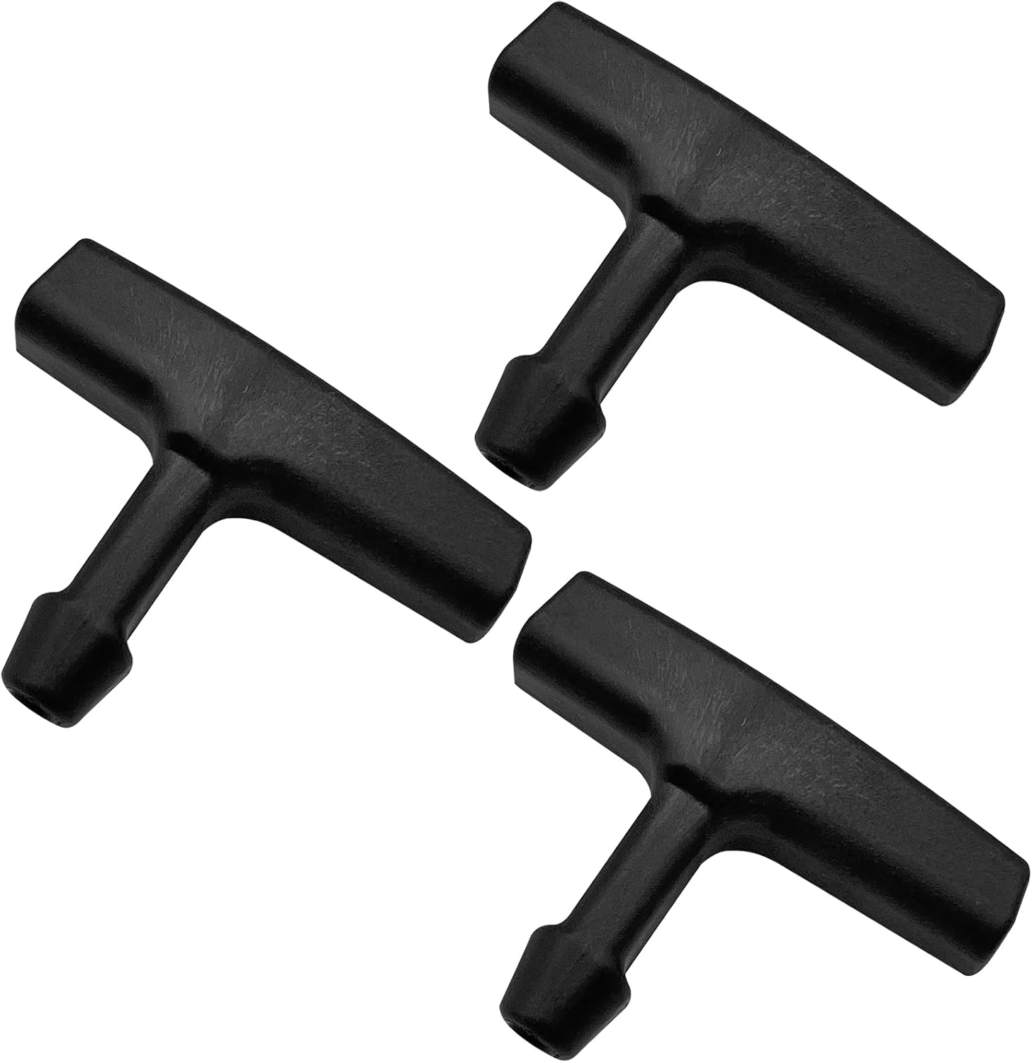 Replacement Recoil Starter Pull Handle fits for Husqvarna STIHL Craftsman Poulan Gasoline Engine - 3 Pack Starter Handle for Chainsaws Lawn Mowers Trimmers Generators - Image 1