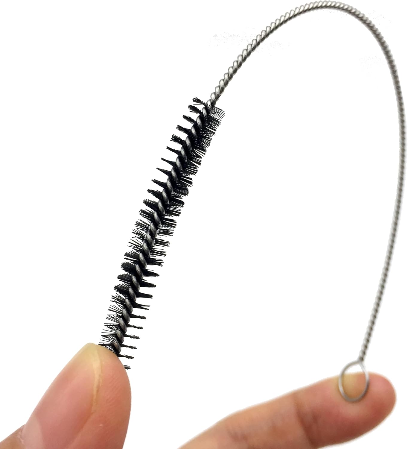 10 Piece Stainless Steel Straw Cleaning Brush Set - Durable Nylon Bristles - Multi-Size for Reusable Straws, Sippy Cups, and Narrow Neck Containers - Image 4