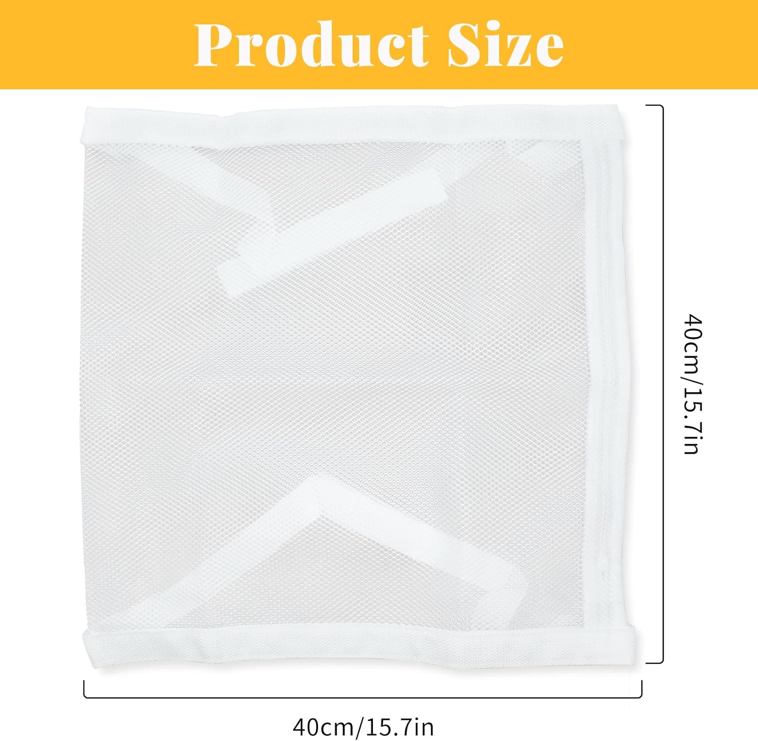 Sneaker Dryer Bag,Shoe Wash & Dry Net Bag for Dryer 15.7*15 Inch Shoe Washing Machine Bag Adjustable Magic Tape Shoe Dryer Bag Reusable Laundry Bags - Image 2
