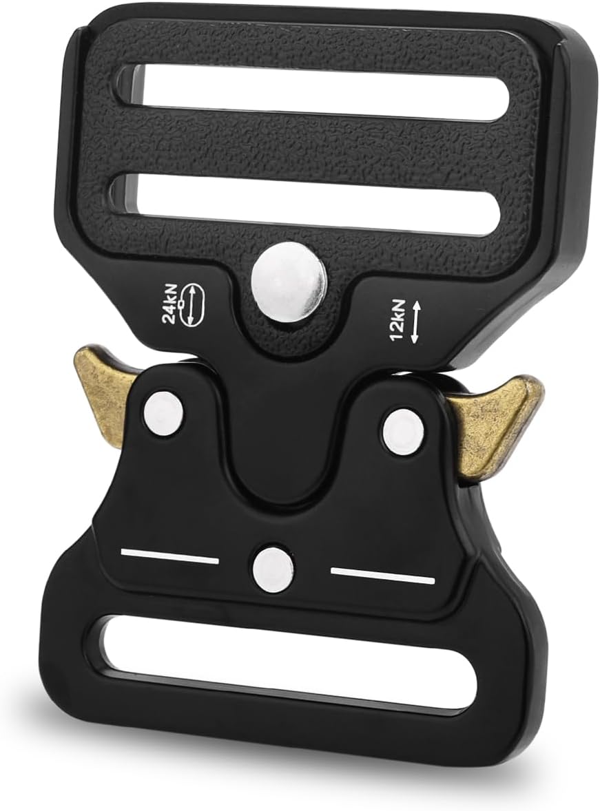 CooBigo 2 Pack Tactical Belt Buckles, 1-1/2