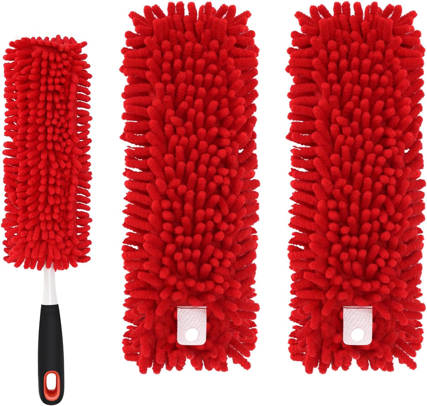 Reusable Microfiber Duster Refills Compatible with OXO & for MR.SIGA Duster - Washable Dusters Refill for OXO Good Grips Extendable Duster for Cleaning, 2 Pack (Handle is Not Included) - Image 1