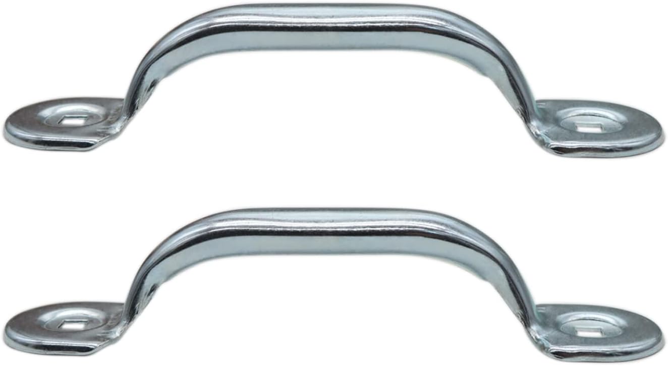 Xadnitu Garage Door Bottom Lift Handle for Most Gate Handles Replacement, Heavy Duty Door Pull Handle for Garage Outdoor Closet (2 Pack) - Image 3