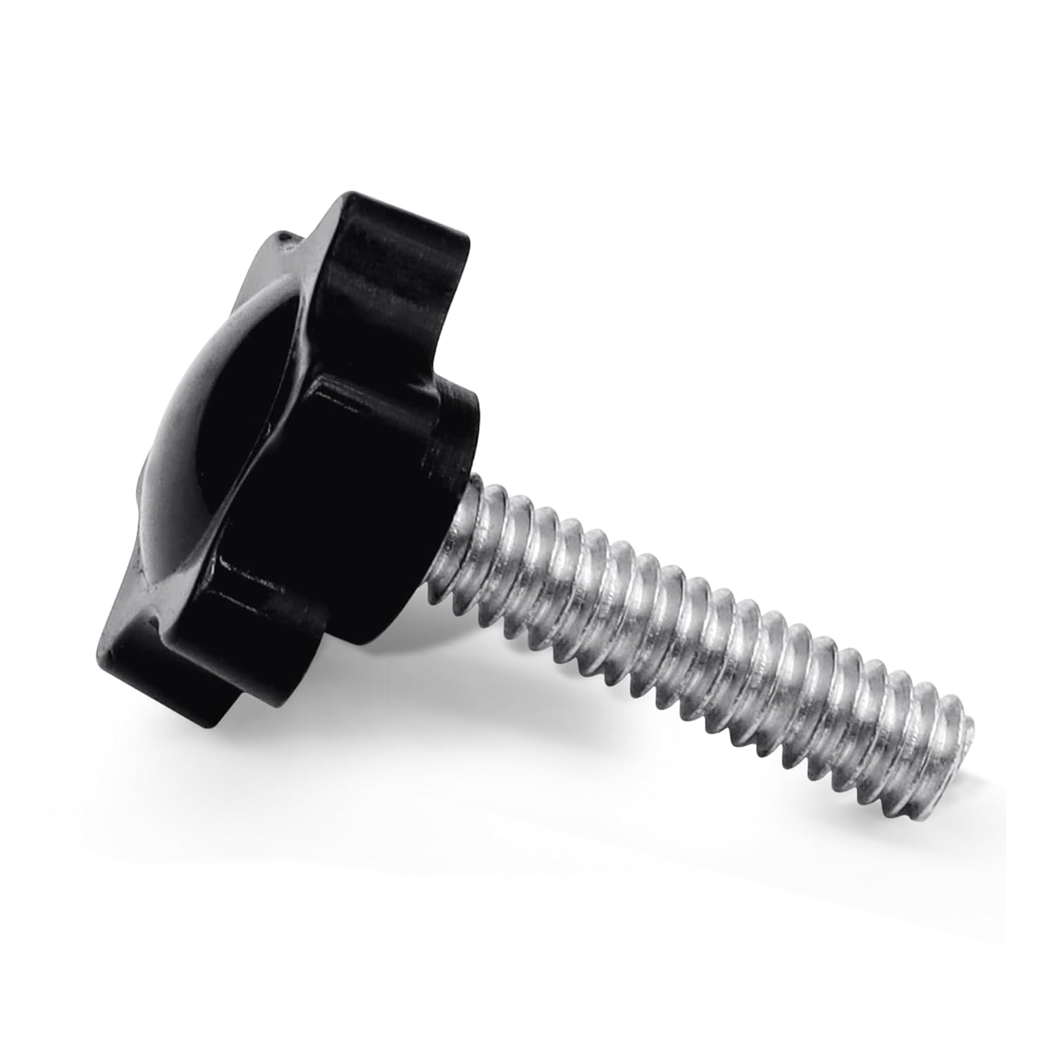 Xadnitu 10 Pieces 1/4''-20-1'' Thread Knob Plastic Star Shaped Nut Clamping Male Handle Tightening Screw Knobs for Replacing Umbrella Base - Image 3
