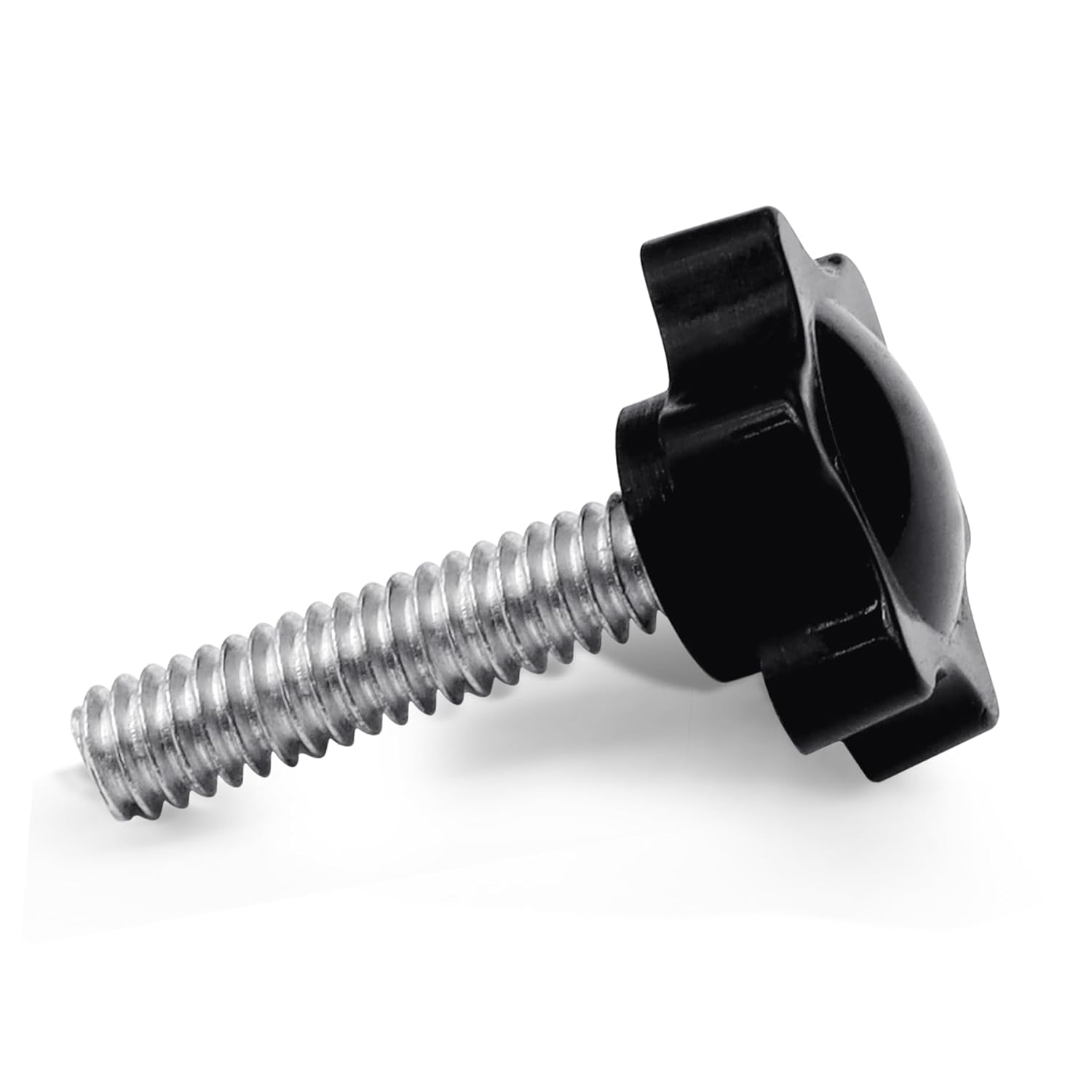 Xadnitu 10 Pieces 1/4''-20-1'' Thread Knob Plastic Star Shaped Nut Clamping Male Handle Tightening Screw Knobs for Replacing Umbrella Base - Image 6