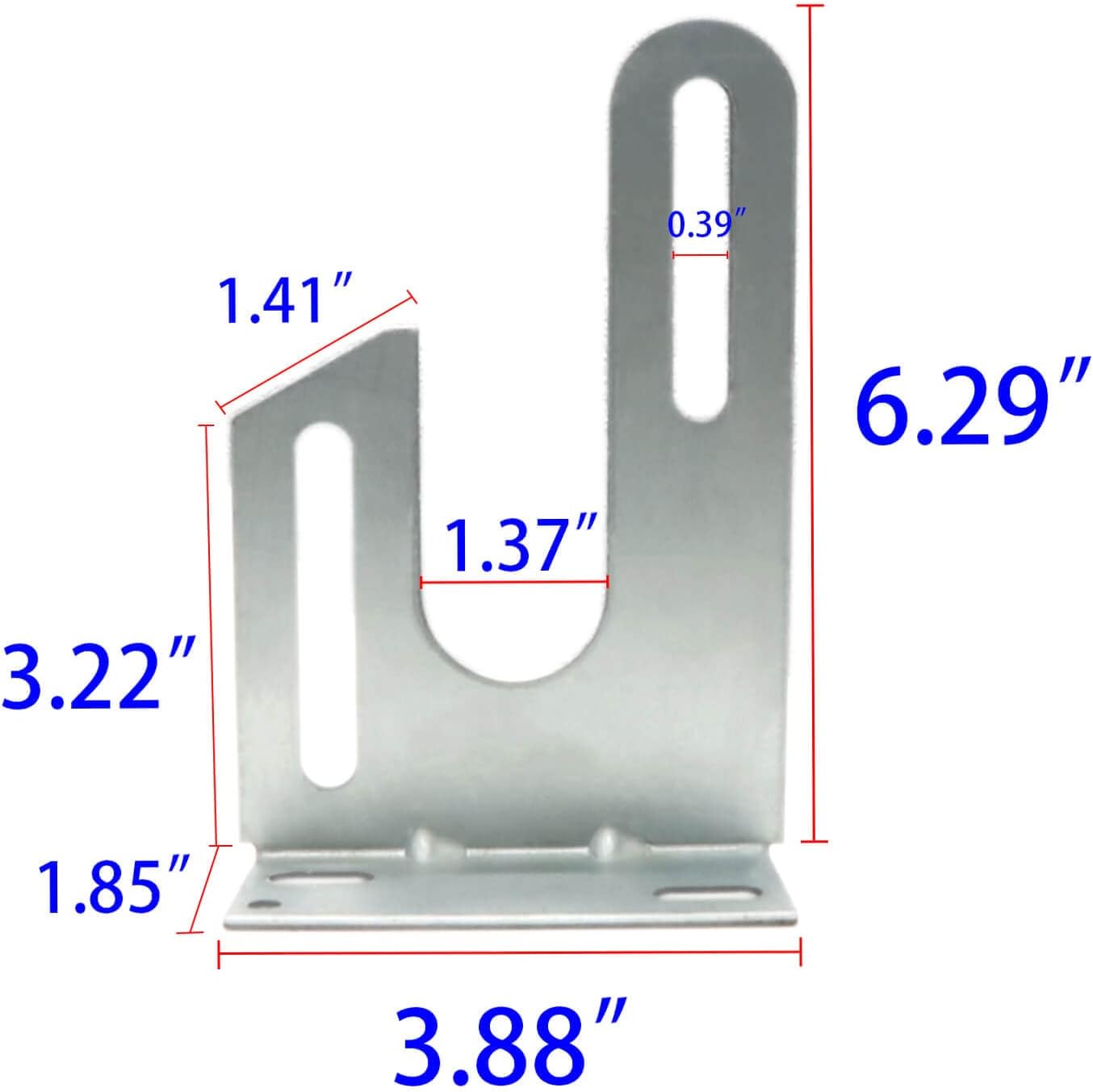 Heavy Duty Residential Garage Door Torsion Spring Center Brackets, Industrial Door Parts Support for 1-3/4