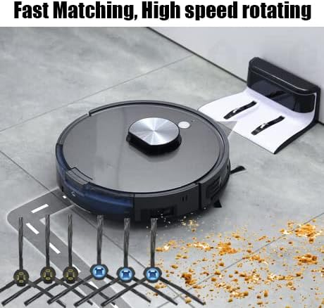 6pcs Replacement Side Brushes for Ilife V8 V80 V8S X800 X785 X750 A9S A7 Robot Vacuum Cleaner Accessories 3pairs Left&Right Blue&Yellow - Image 4