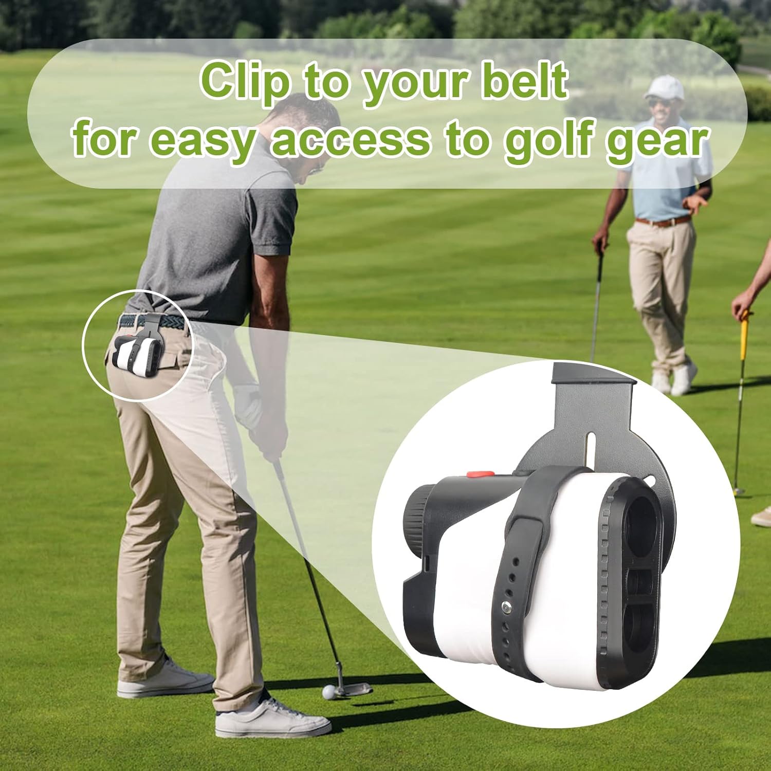 iGuerburn Metal Landing Pads for Golf Bags, Magnetic Golf Bag Accessories for Men with Soft Rubber - Image 6