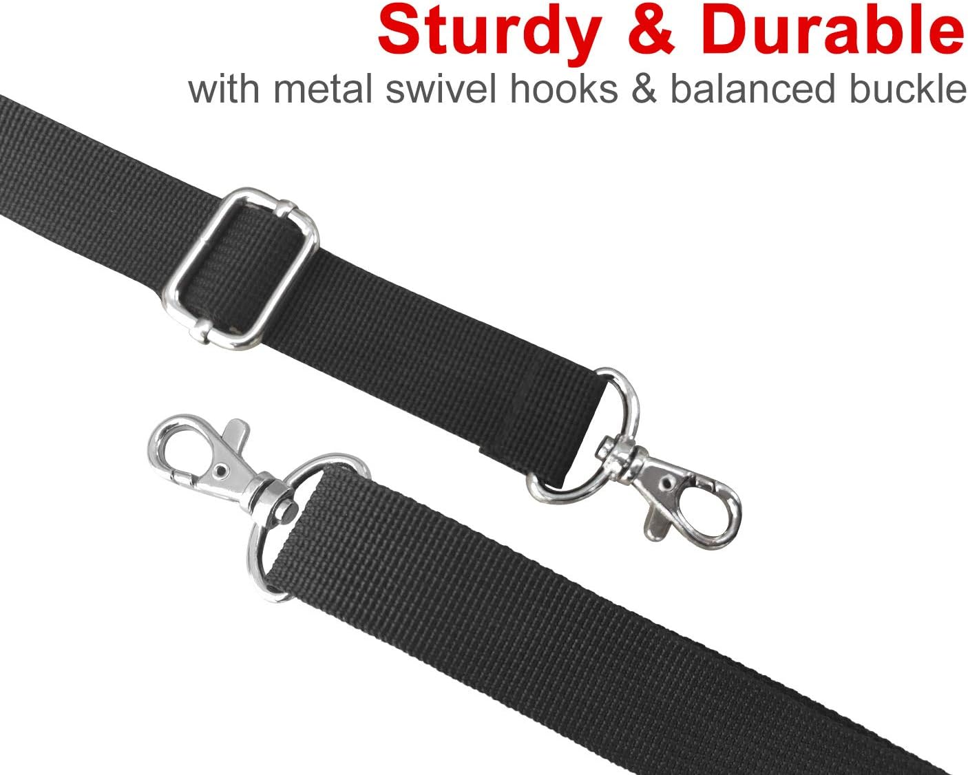 iGuerburn Shoulder Strap Carry Strap for Inogen One G4 Oxygo FIT with Swivel Hooks, Balanced Buckle and Adjustable Belt - Image 6