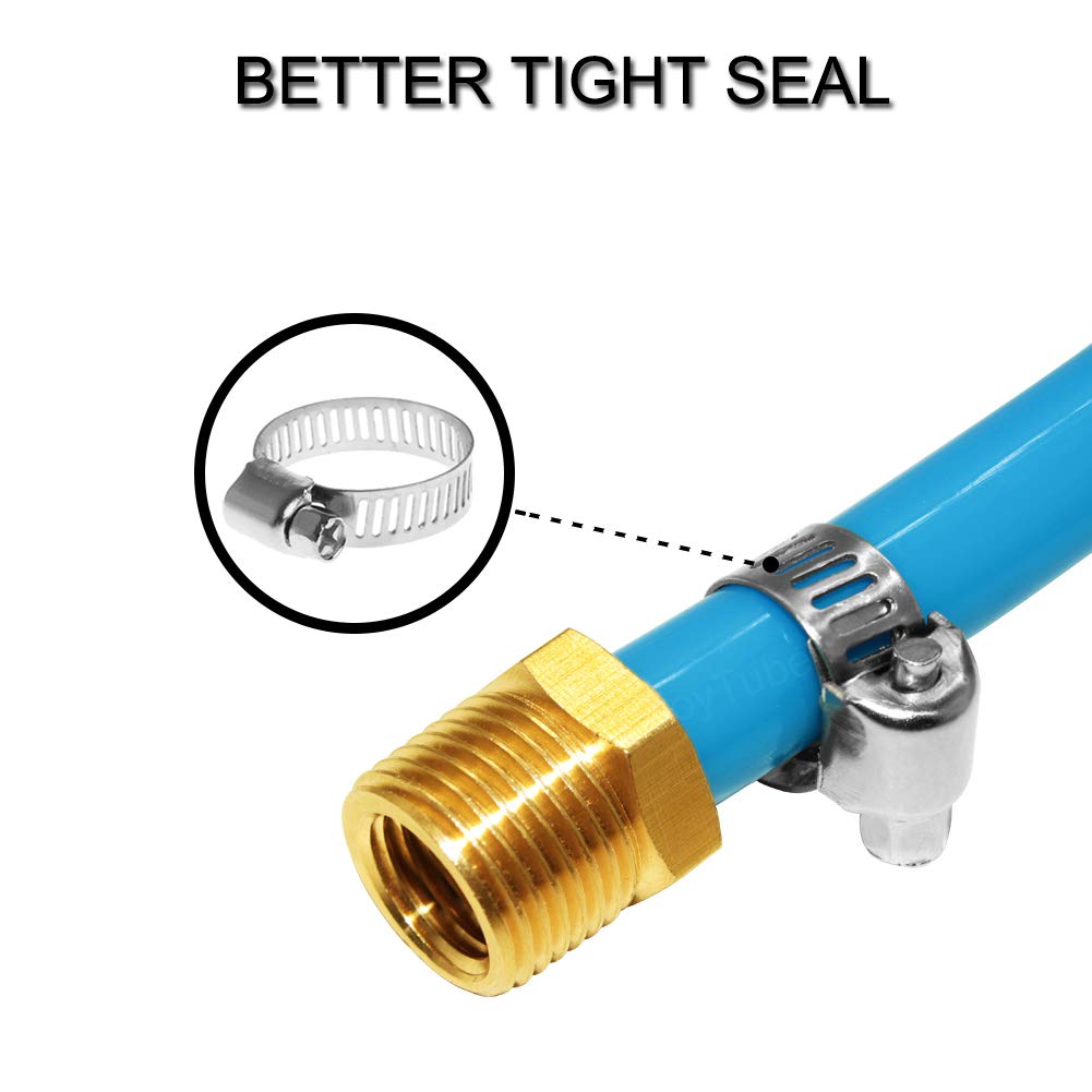 5 Pcs Hose Barb Fittings 1/8