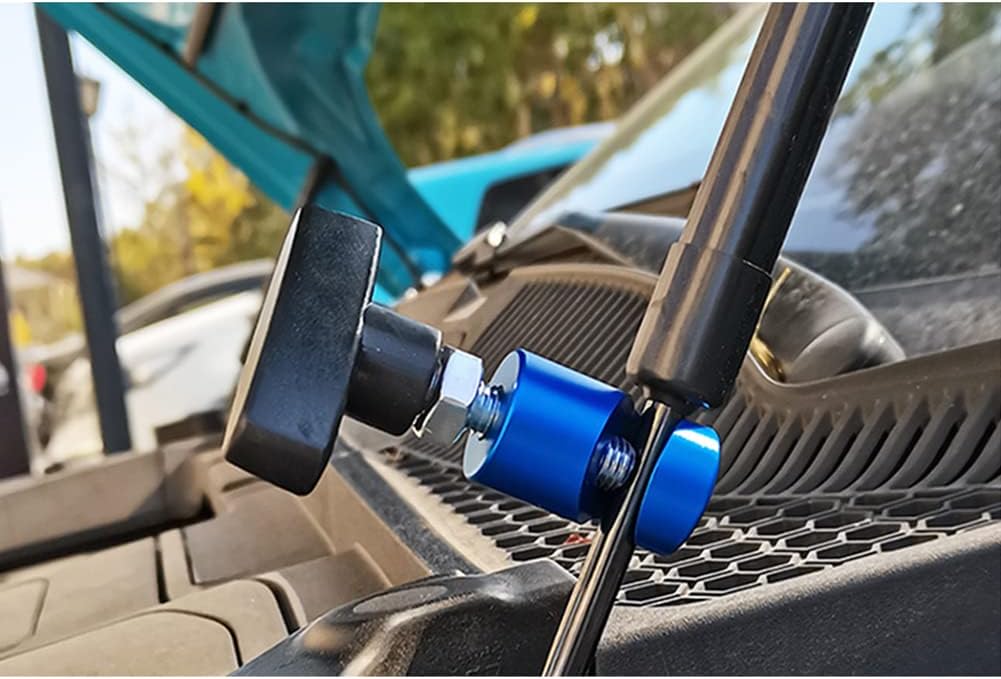 Lift Support Clamp Hood Strut Fixing Clamps Stay Holder for Tailgates and Trunks with up to Dia.3/8” (10mm) (Blue-Pack of 2) - Image 4