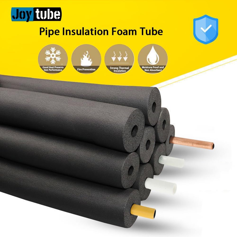 Pipe Insulation Foam Tube, 3/8
